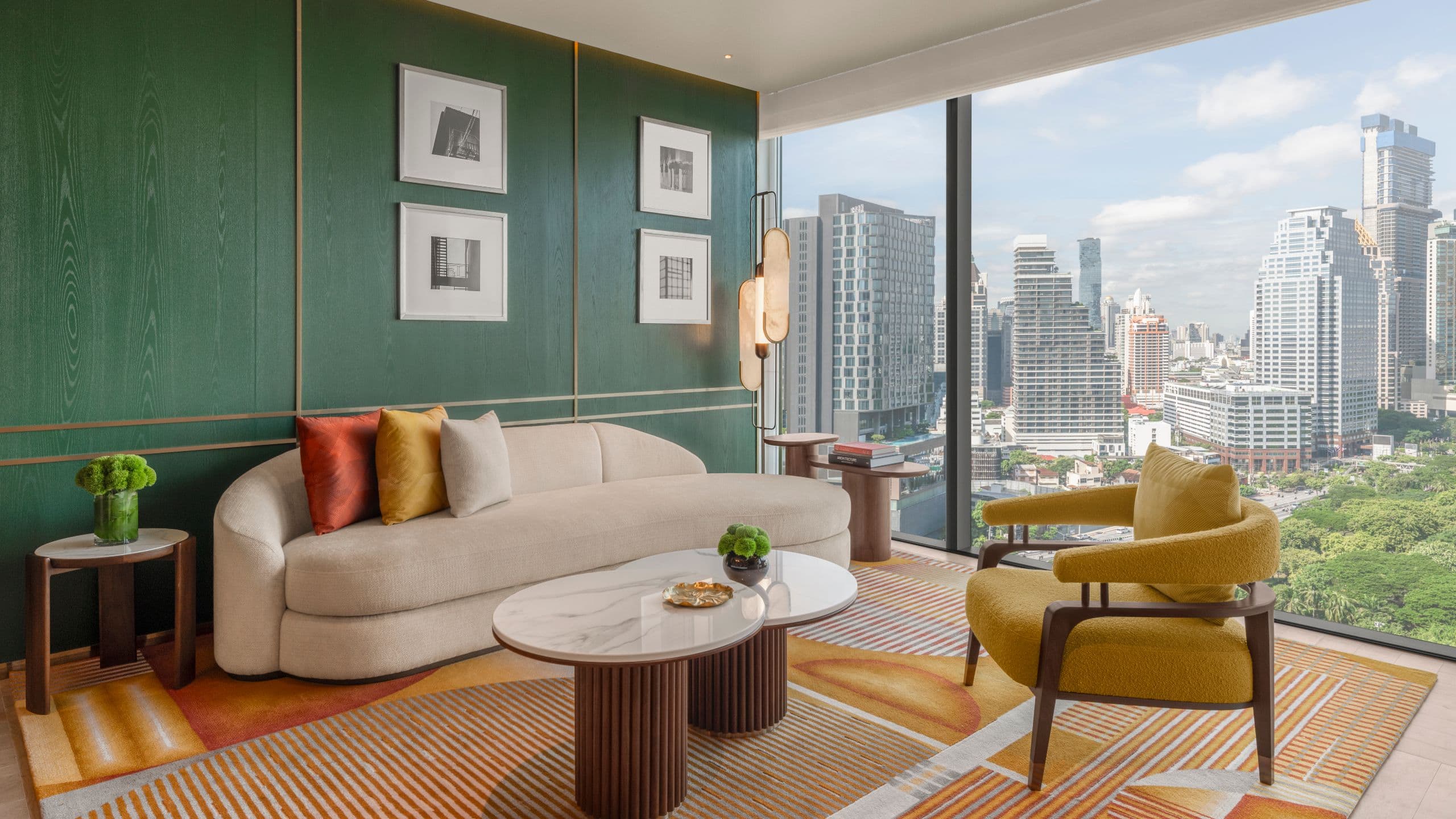 Andaz One Bangkok Andaz Suite Living Area