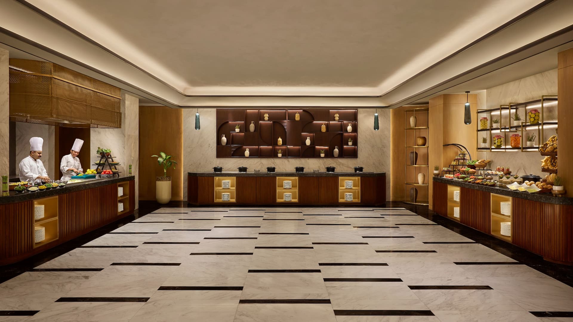 1 of 1 Hyatt Regency Ahmedabad Mansion One Pre Function Buffet