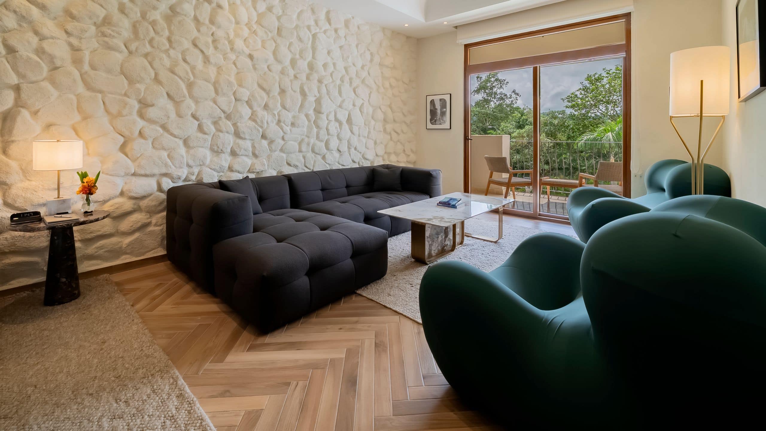 Hotel La Compañía del Valle Jr Suite Living Room