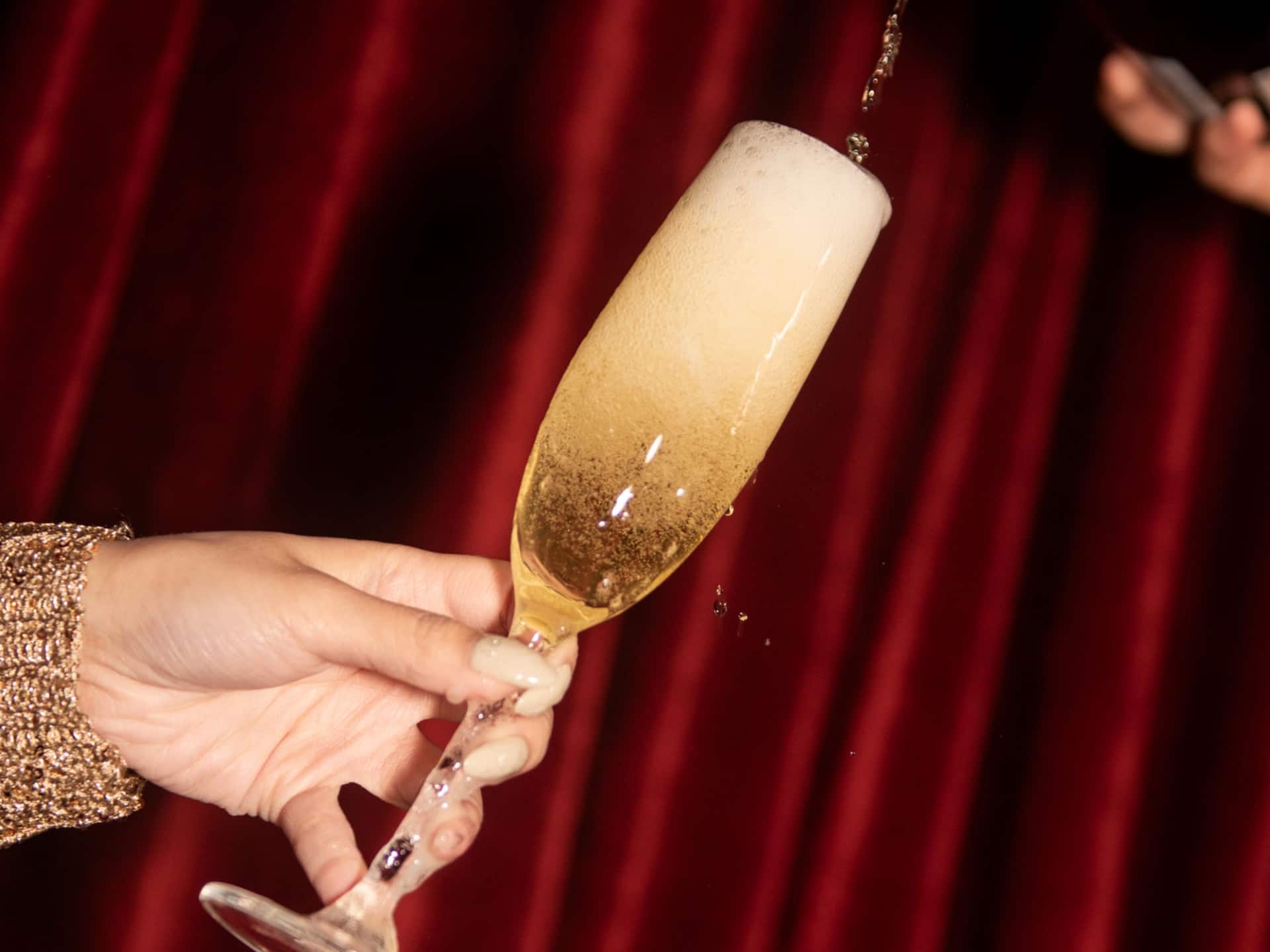 Grand Hyatt Erawan Bangkok Gaston Champagne Pouring