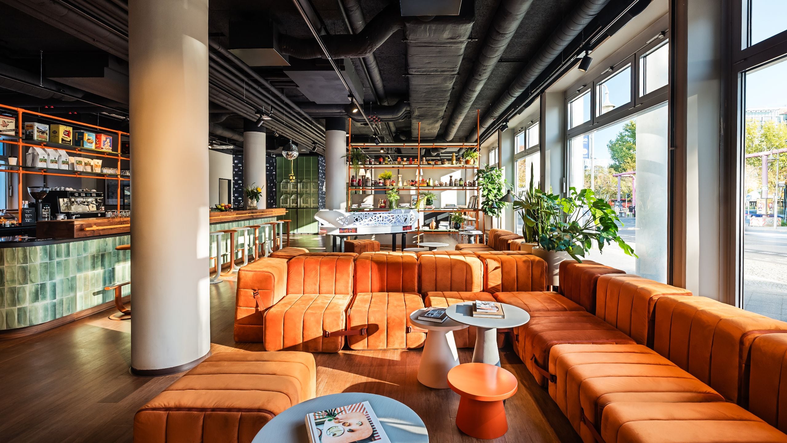 Me and All Hotel Berlin East Side Lounge Overview