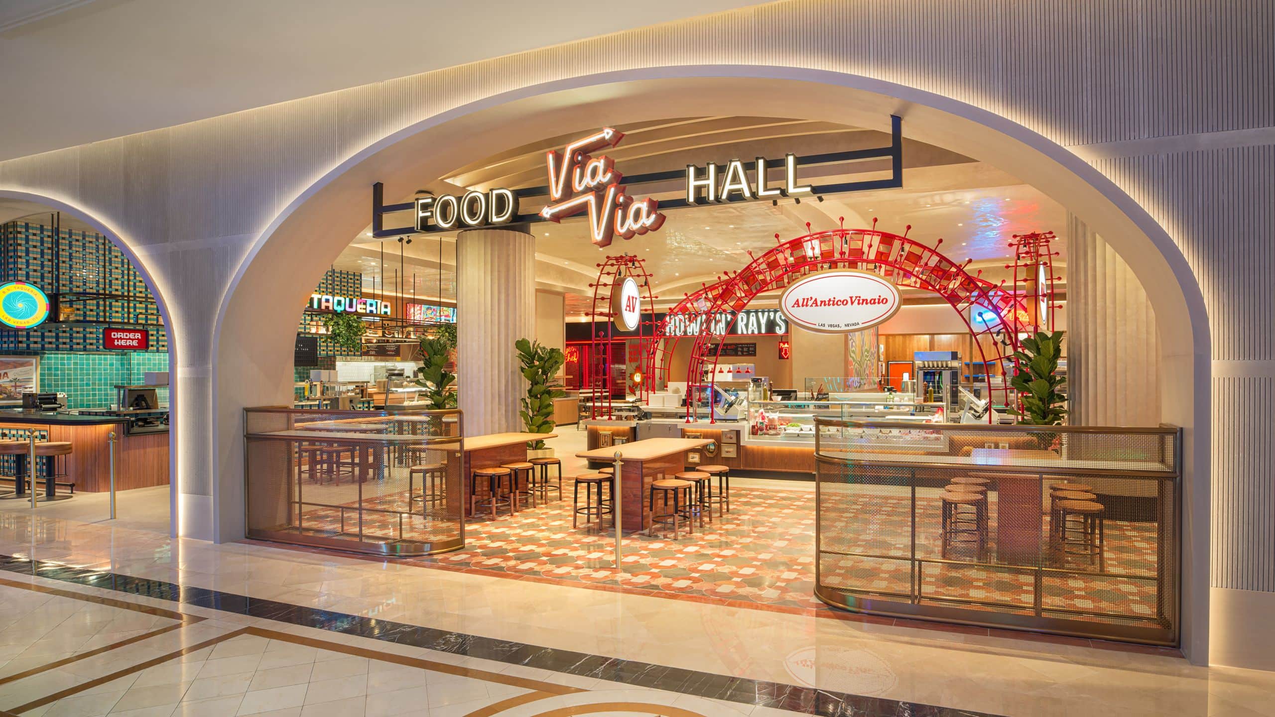 1 of 1 The Venetian Via Via Entrance Angle