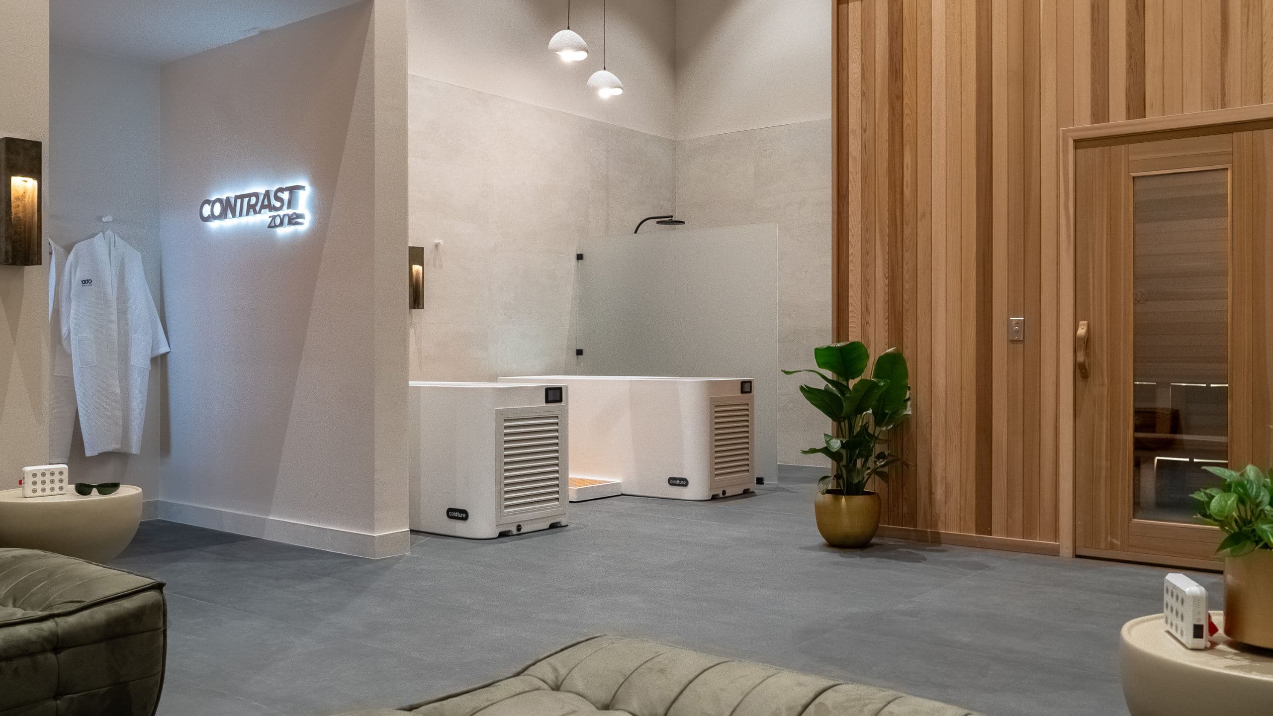 Hotel X Toronto Contrast Zone Relaxation Lounge Area