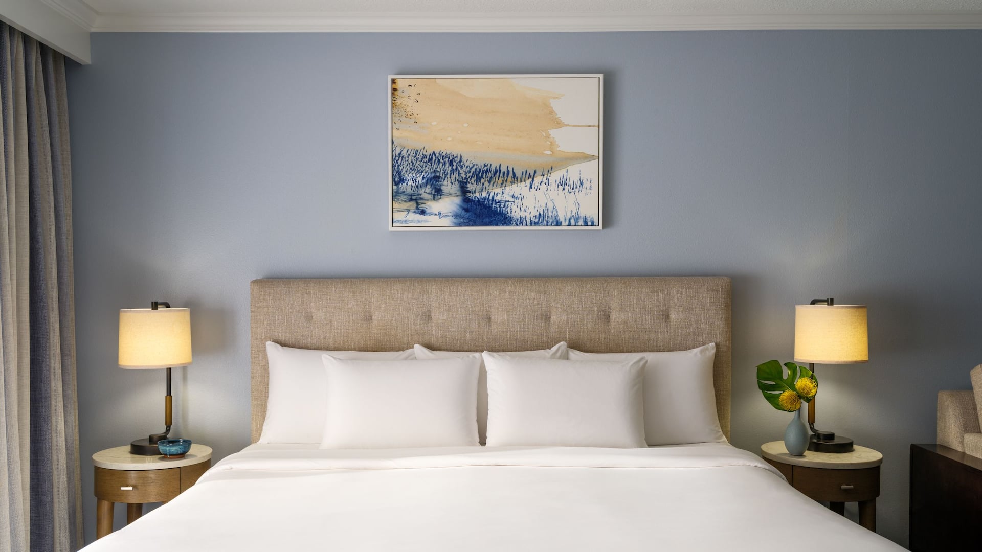 1 of 6 Hyatt Regency Clearwater Beach Resort and Spa King Bed Detail