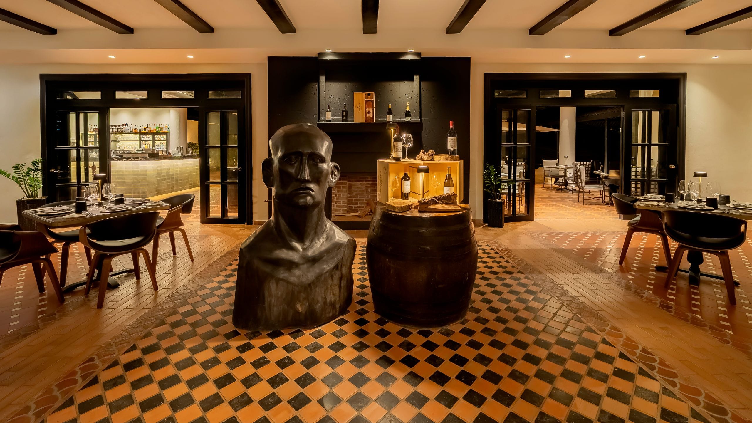 8 de 20 Hotel La Compañía del Valle Fuego Restaurant