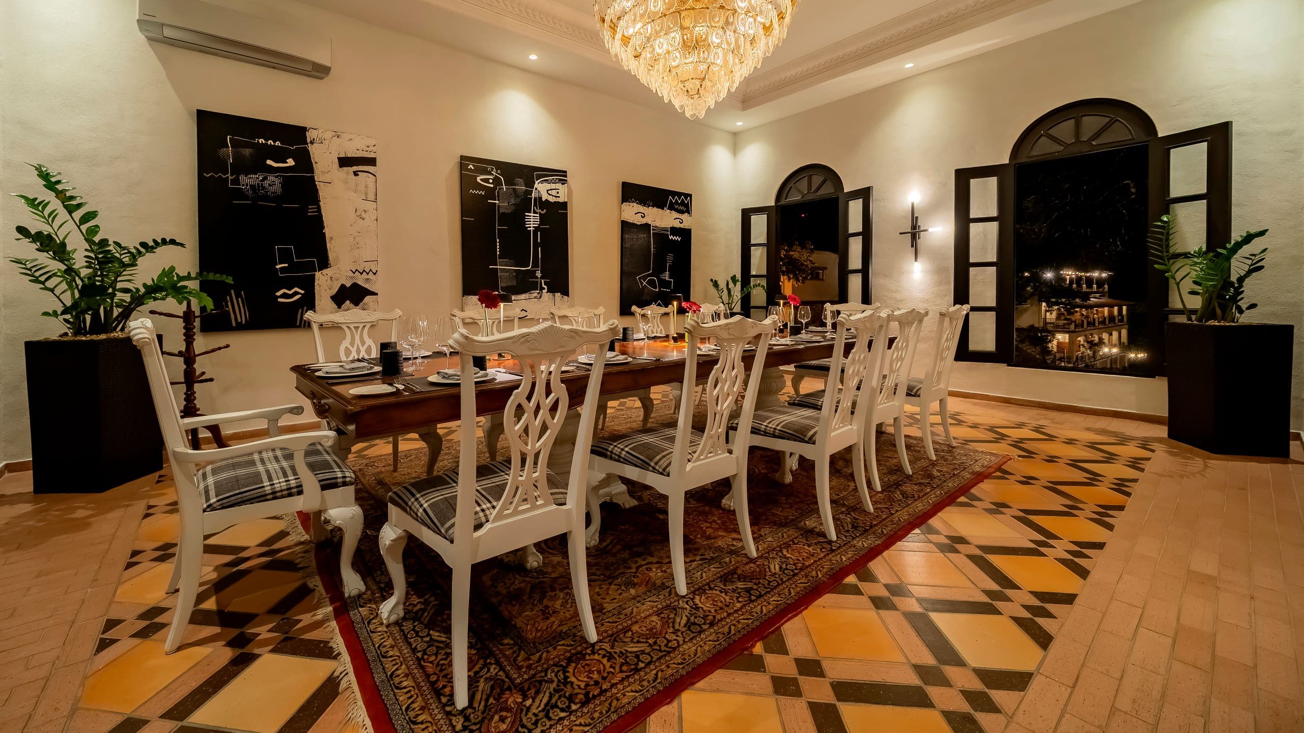 7 de 20 Hotel La Compañía del Valle Fuego Dinner Room