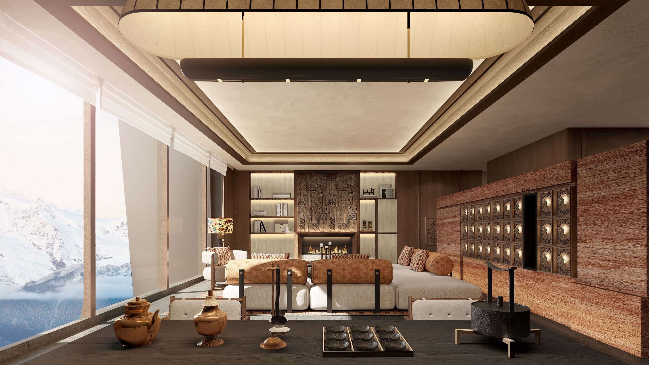 UrCove Bole Sayram Lake Lobby Lounge