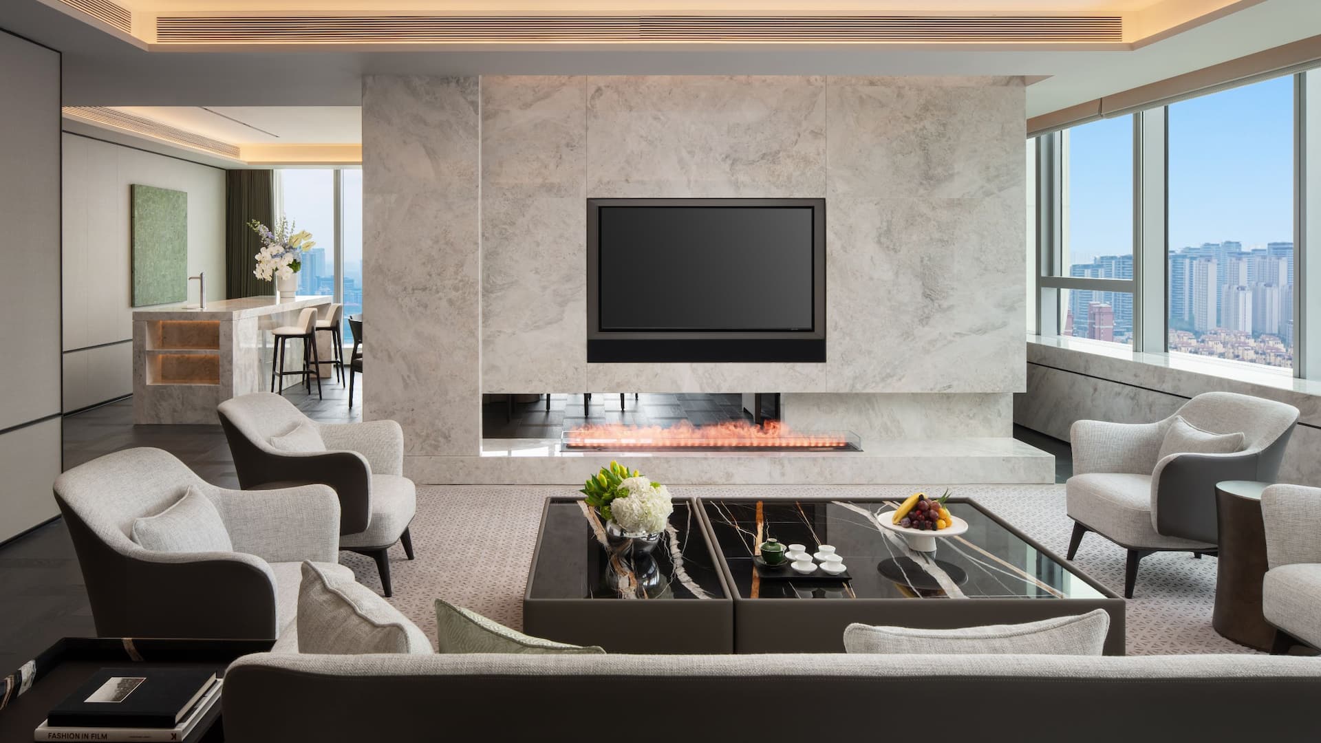 Hyatt Regency Xi'an Chanba Presidential Suite Living Room