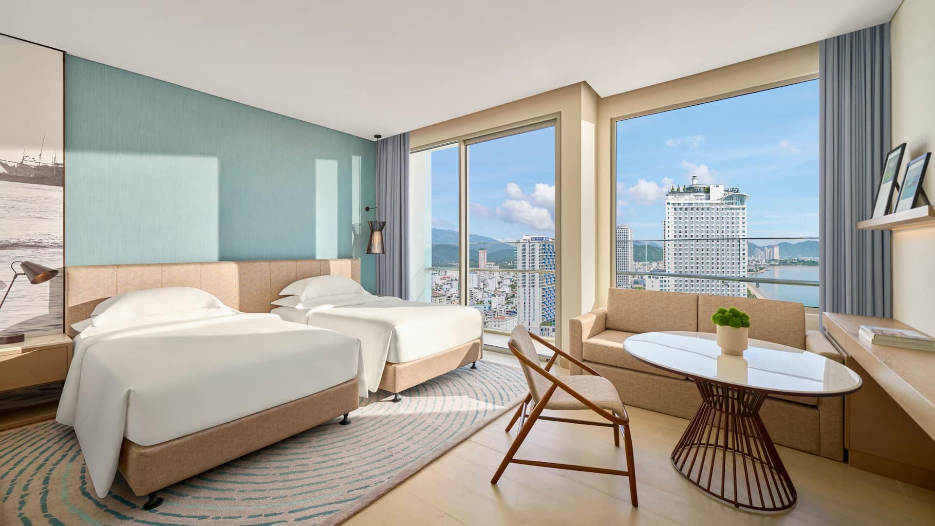 第 1，共 4 Hyatt Regency Nha Trang Two Twin Beds Overview