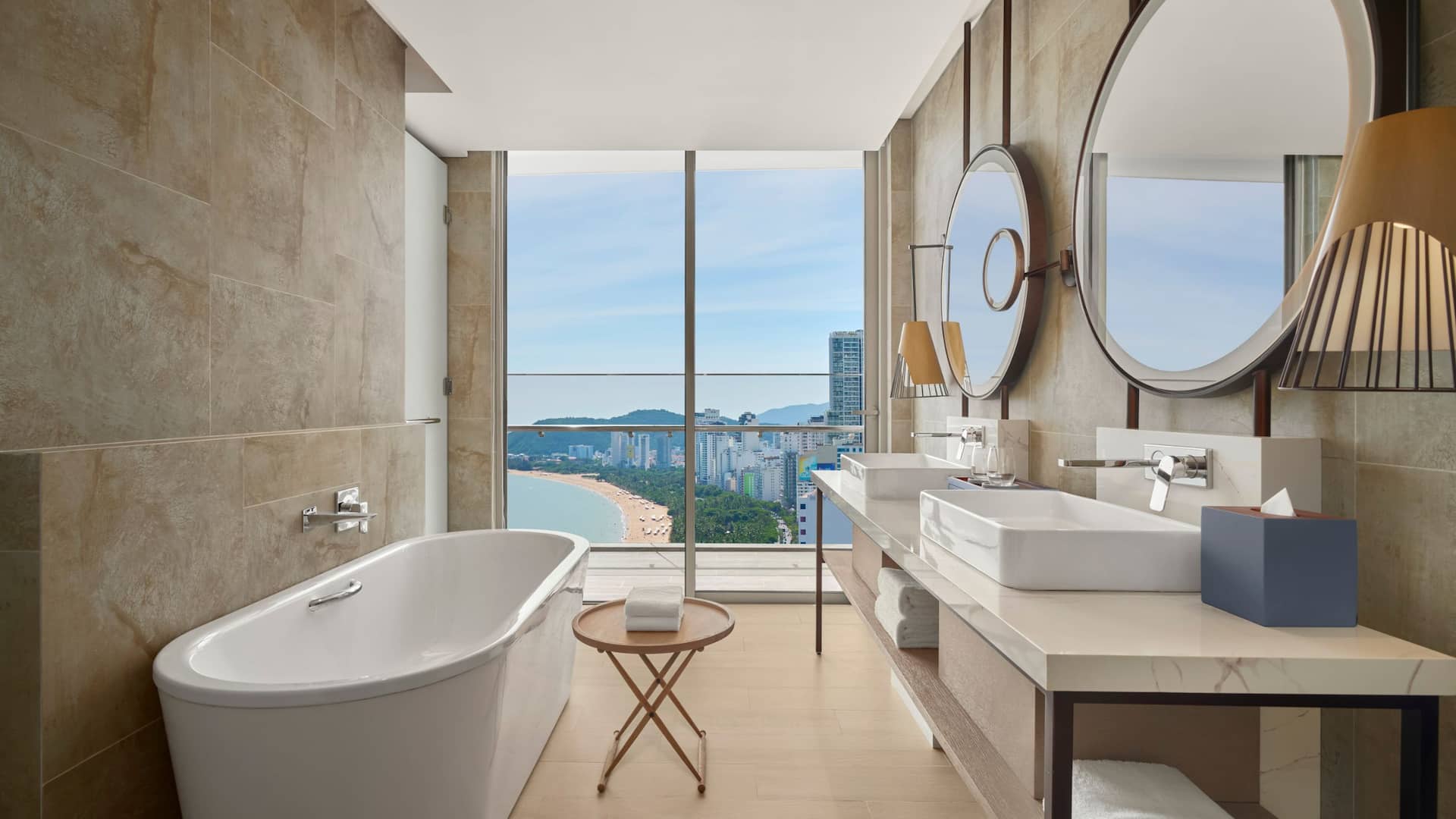第 4，共 4 Hyatt Regency Nha Trang Two Twin Beds Ocean View Deluxe Bathroom
