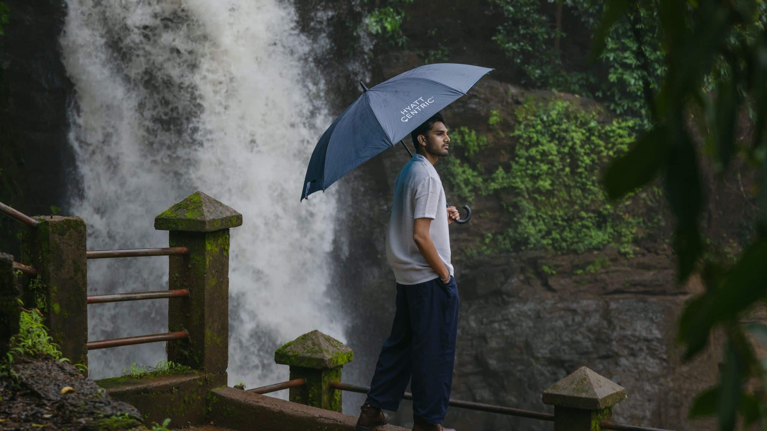 Hyatt Centric Candolim Goa Waterfall In Goa