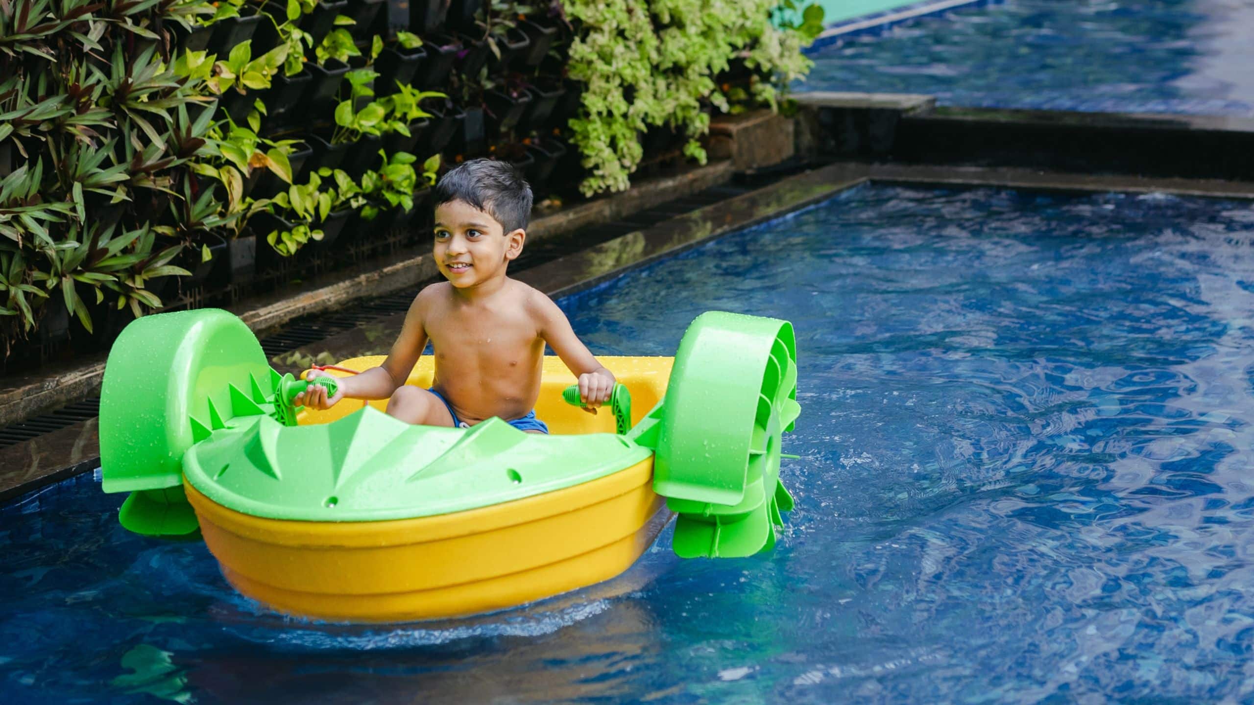Hyatt Centric Candolim Goa Kids Activity Paddle Boat