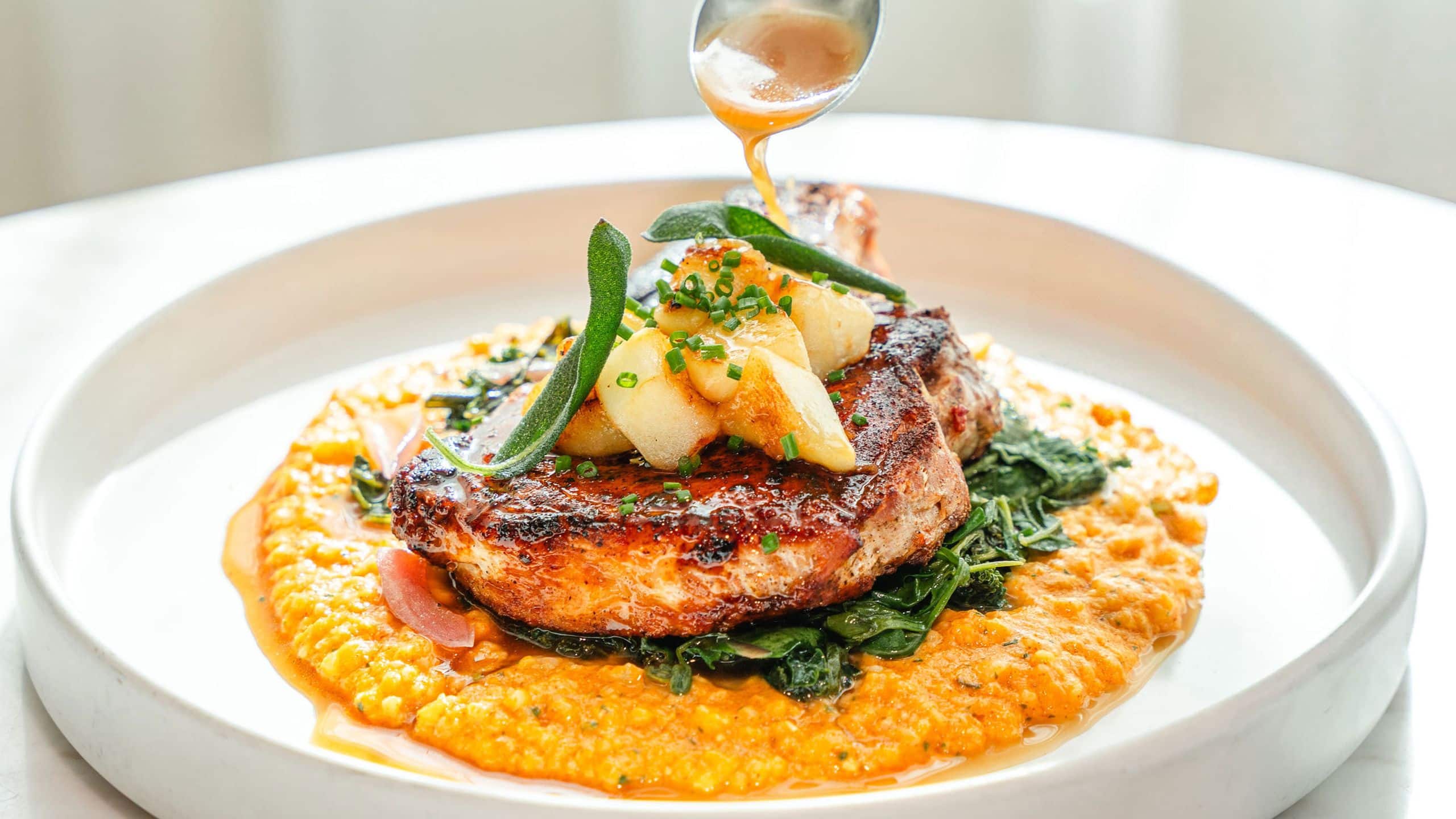 Hyatt Centric Downtown Sacramento 7th Street Standard Fall Pork Chop