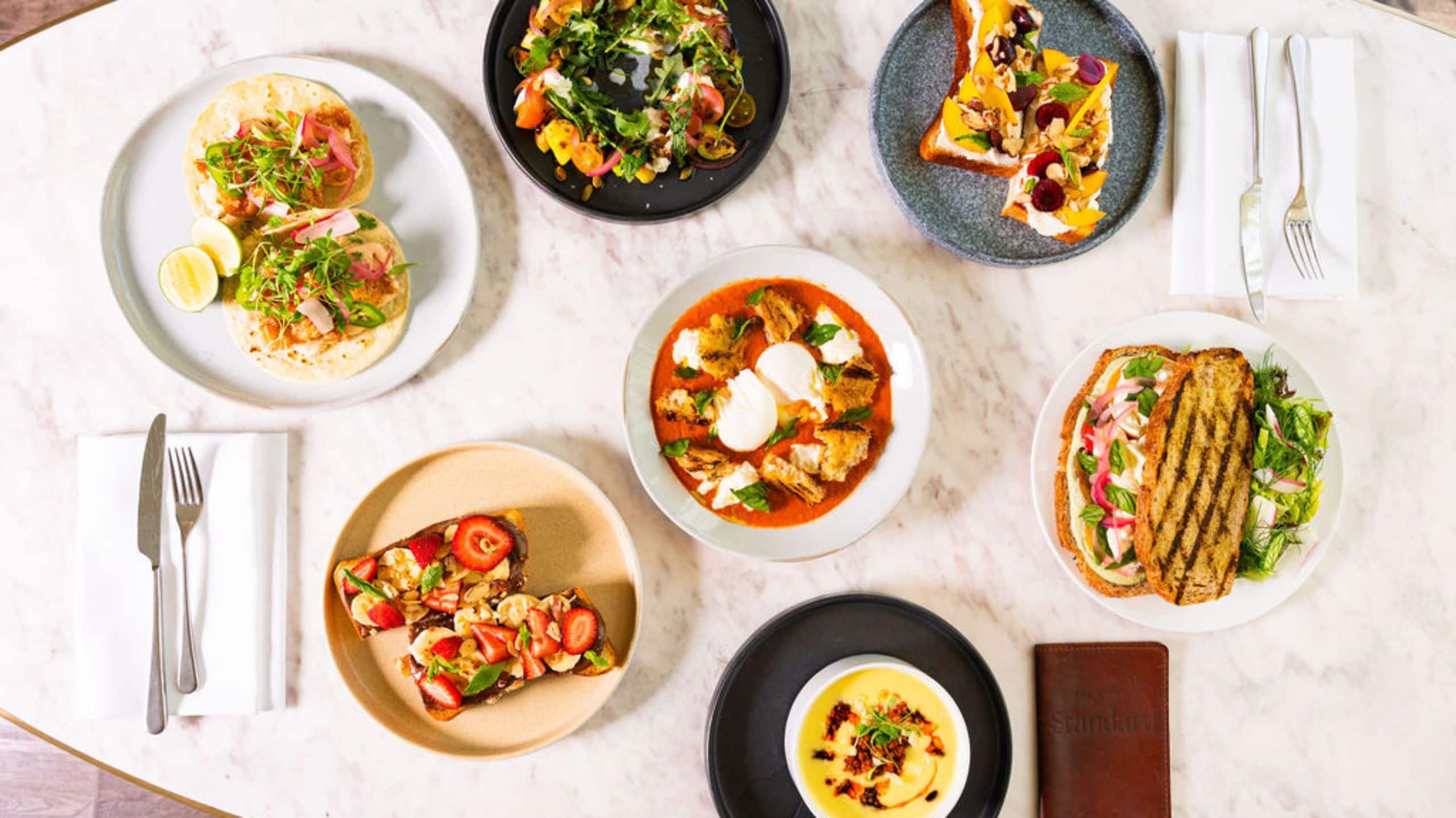 Hyatt Centric Downtown Sacramento 7th Street Standard Summer Brunch Table