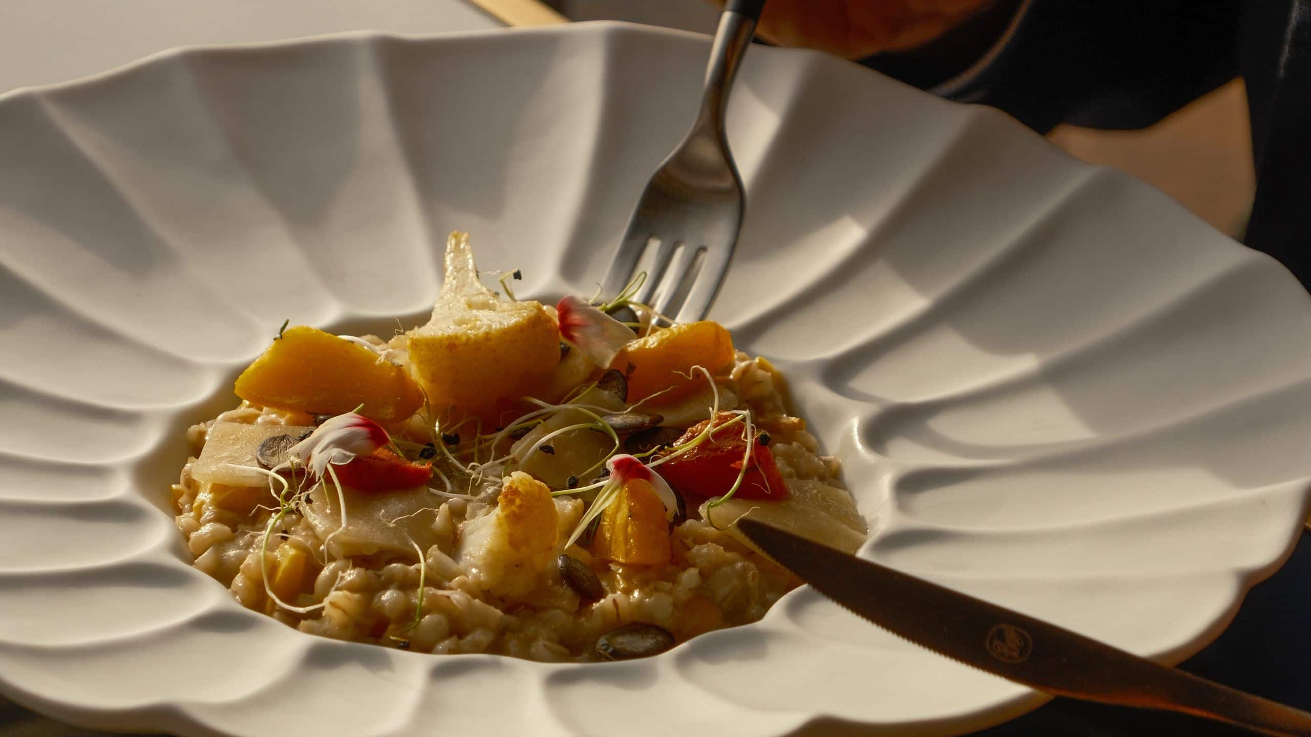 Hyatt Centric Reims Restaurant Risotto