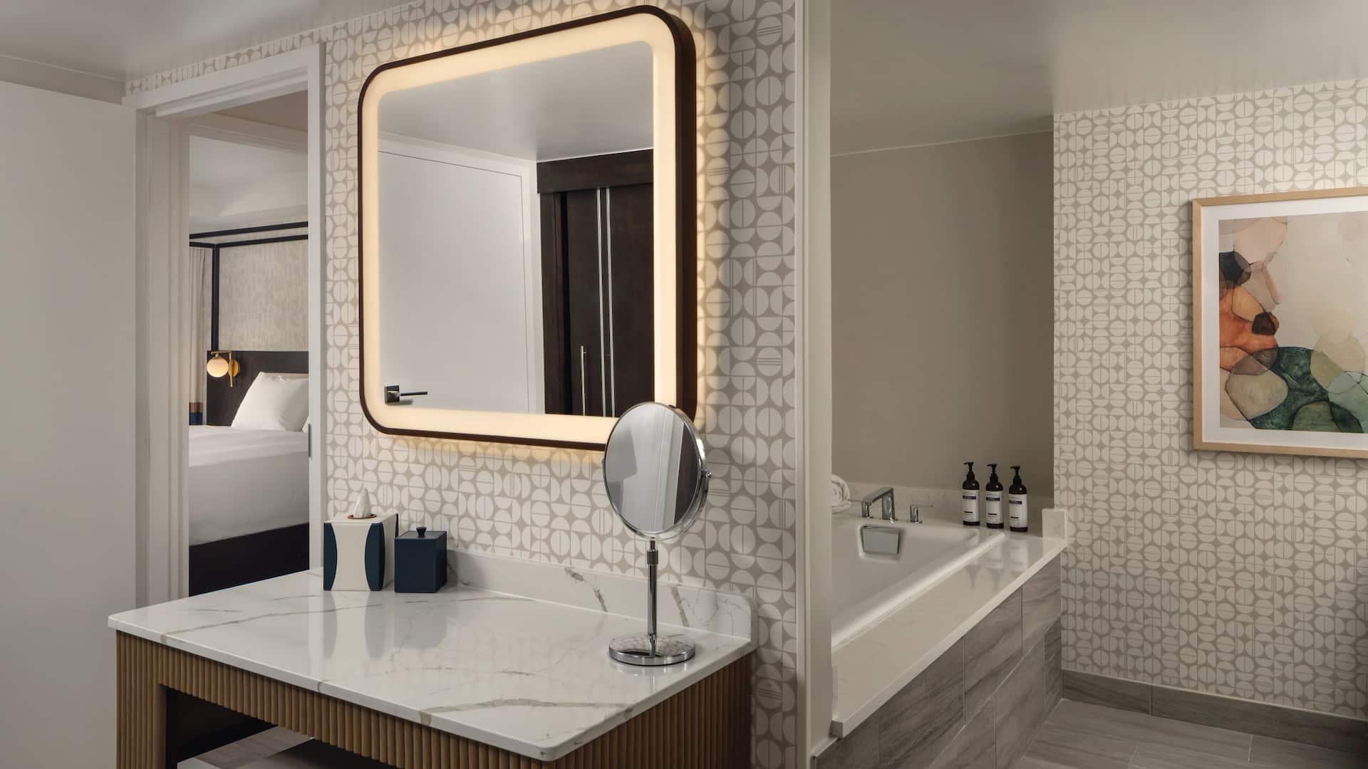 Hyatt Regency Austin Lake View Residence Bathroom Soaking Tub