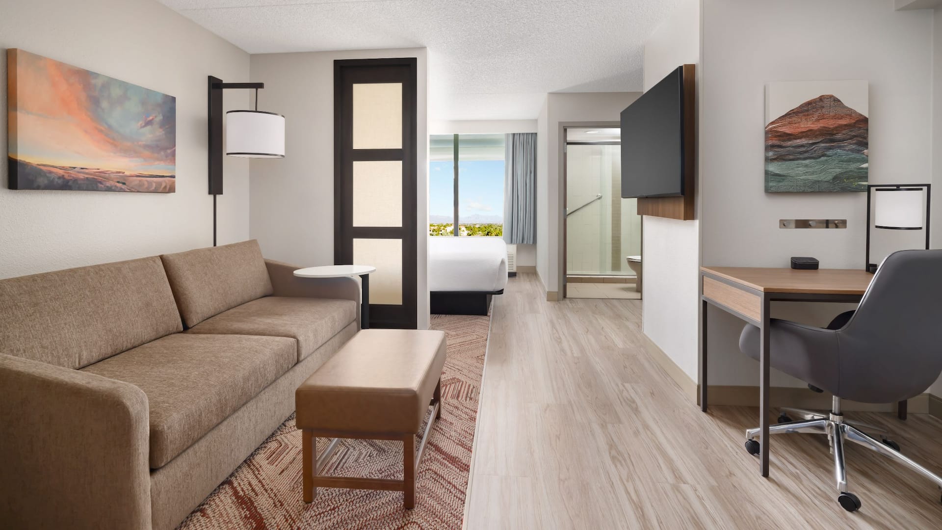 Hyatt Place Scottsdale/Old Town Bed Layout