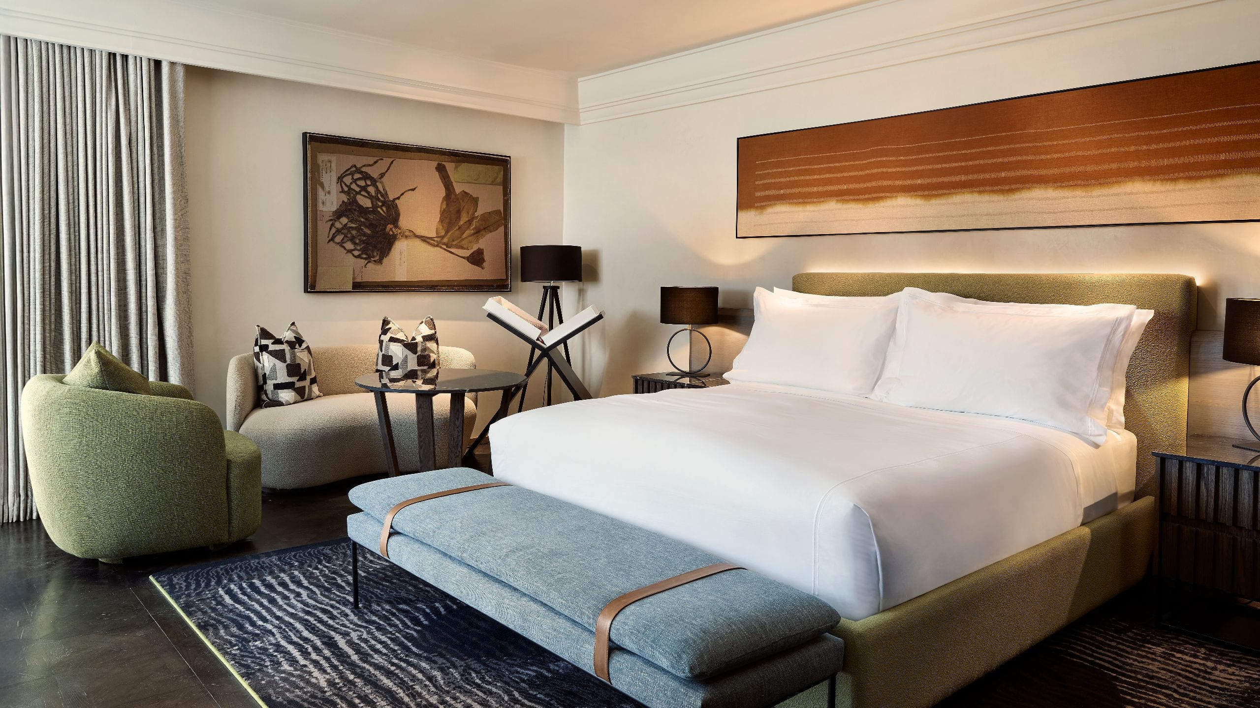 Park Hyatt Johannesburg Rosebank Suite Bed View