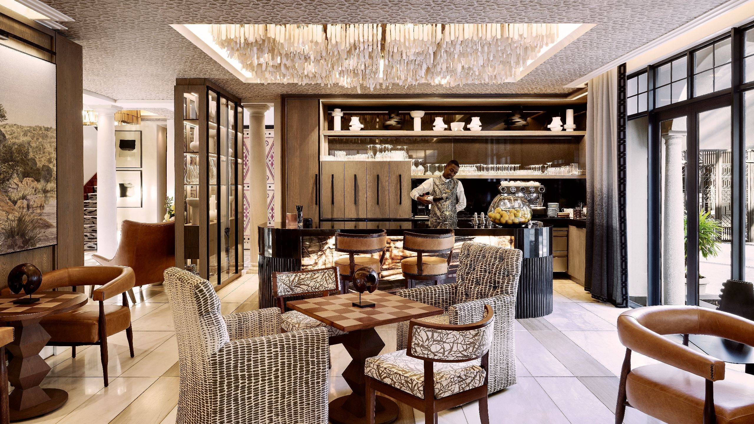 Park Hyatt Johannesburg Lounge In Daylight