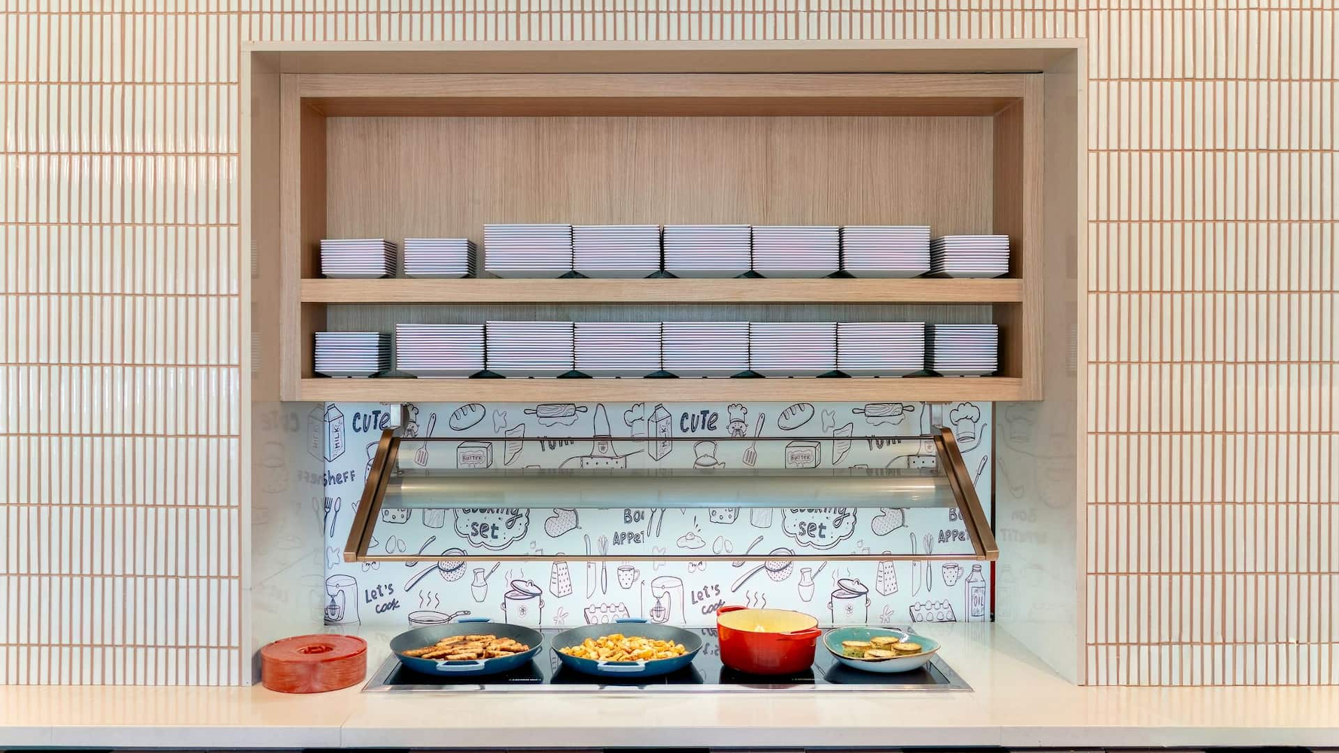 Hyatt Place Sacramento/Roseville Breakfast Buffet Detail