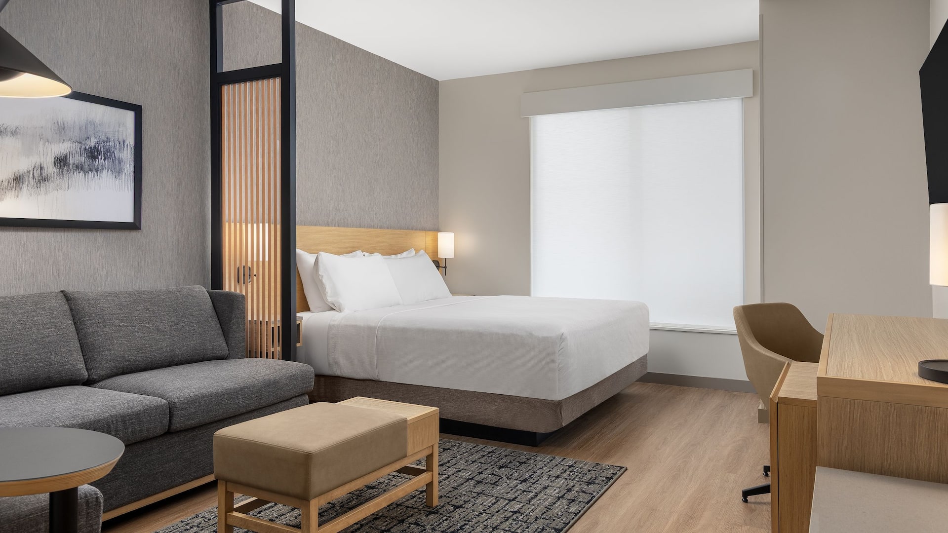 Hyatt Place Toronto Airport Standard Guestroom Wide View