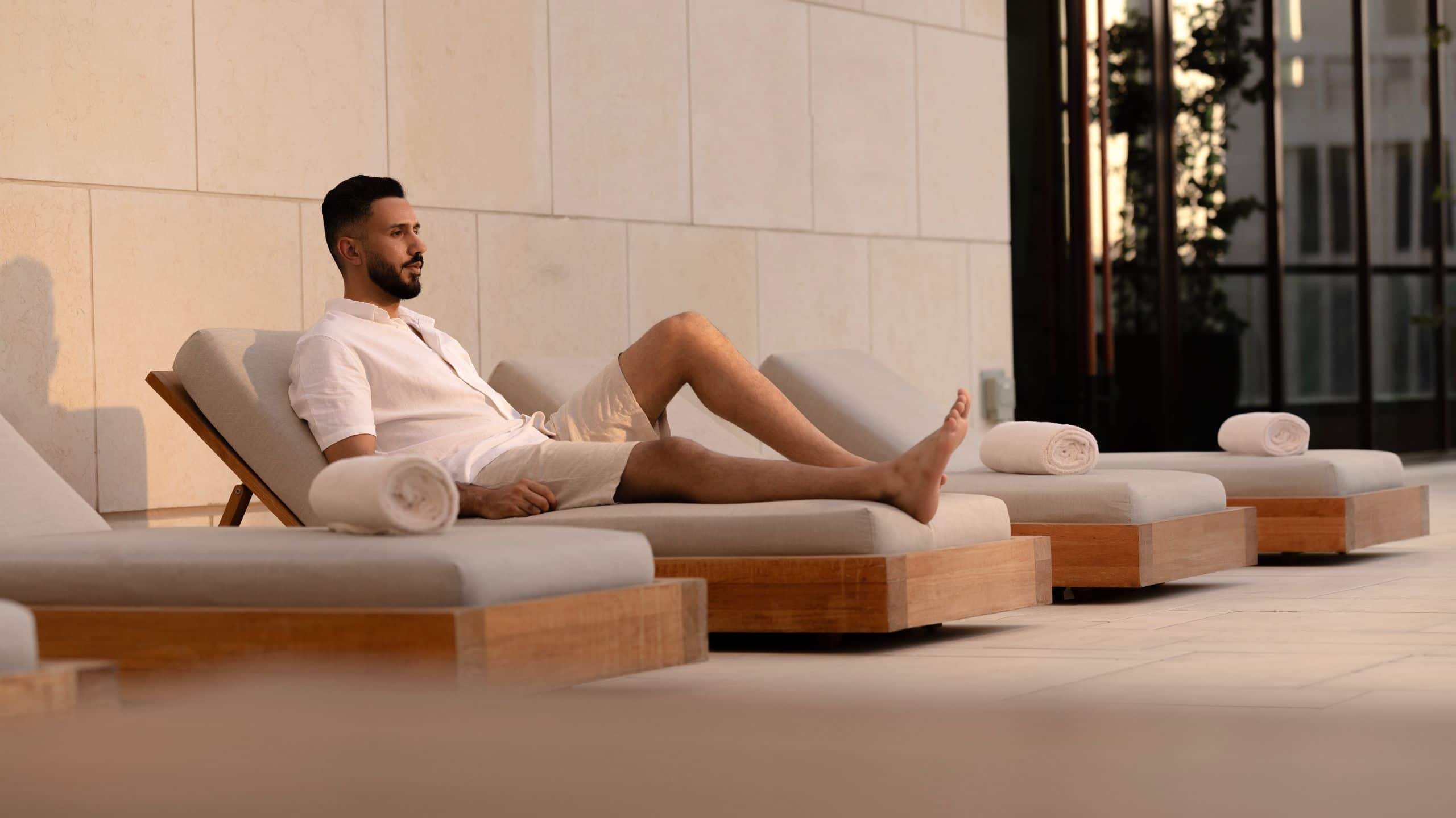 Park Hyatt Doha The Spa Man Relaxing Lounge