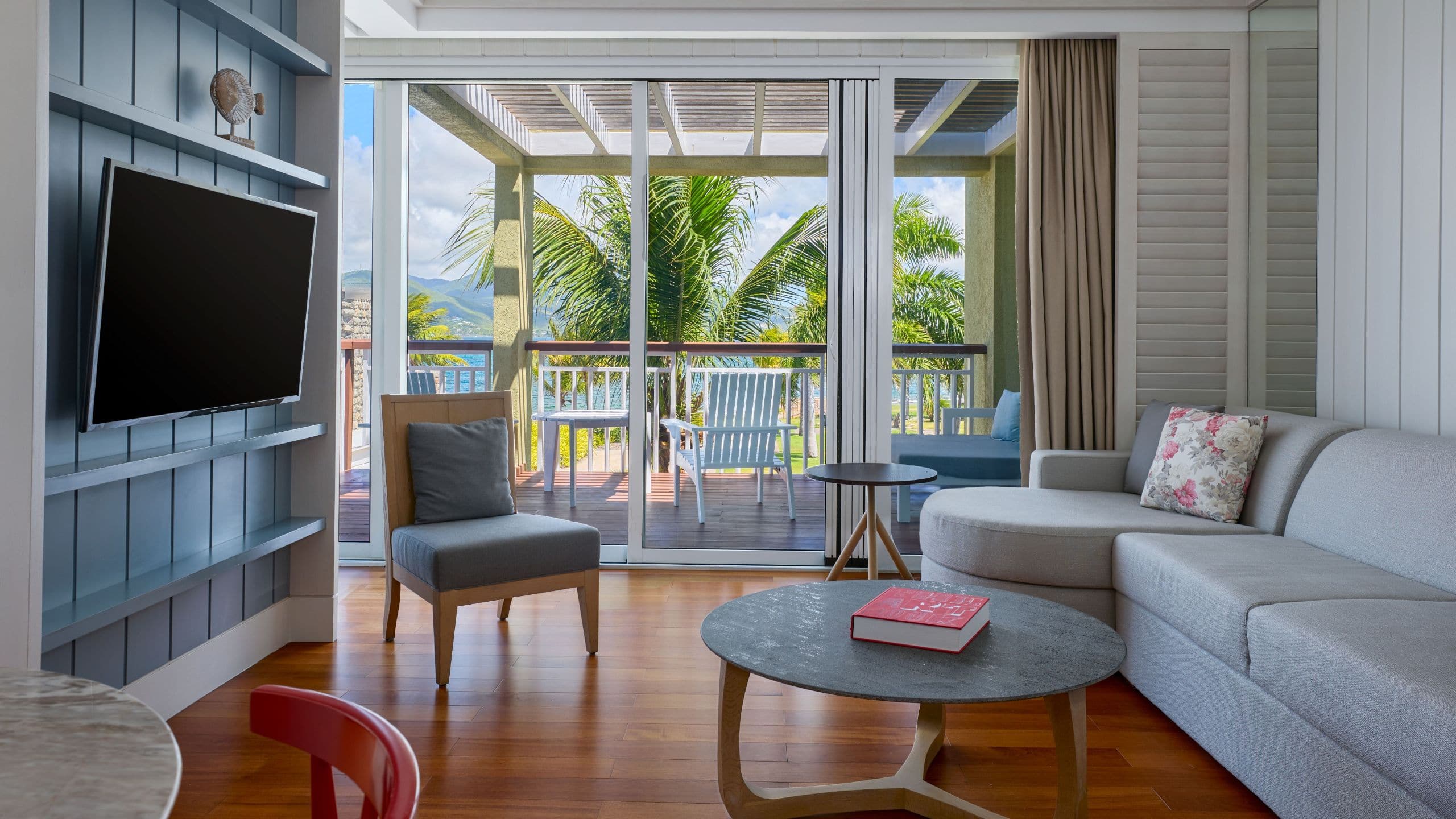 3 of 3 Park Hyatt St. Kitts Christophe Harbour One Suite King Bed Balcony