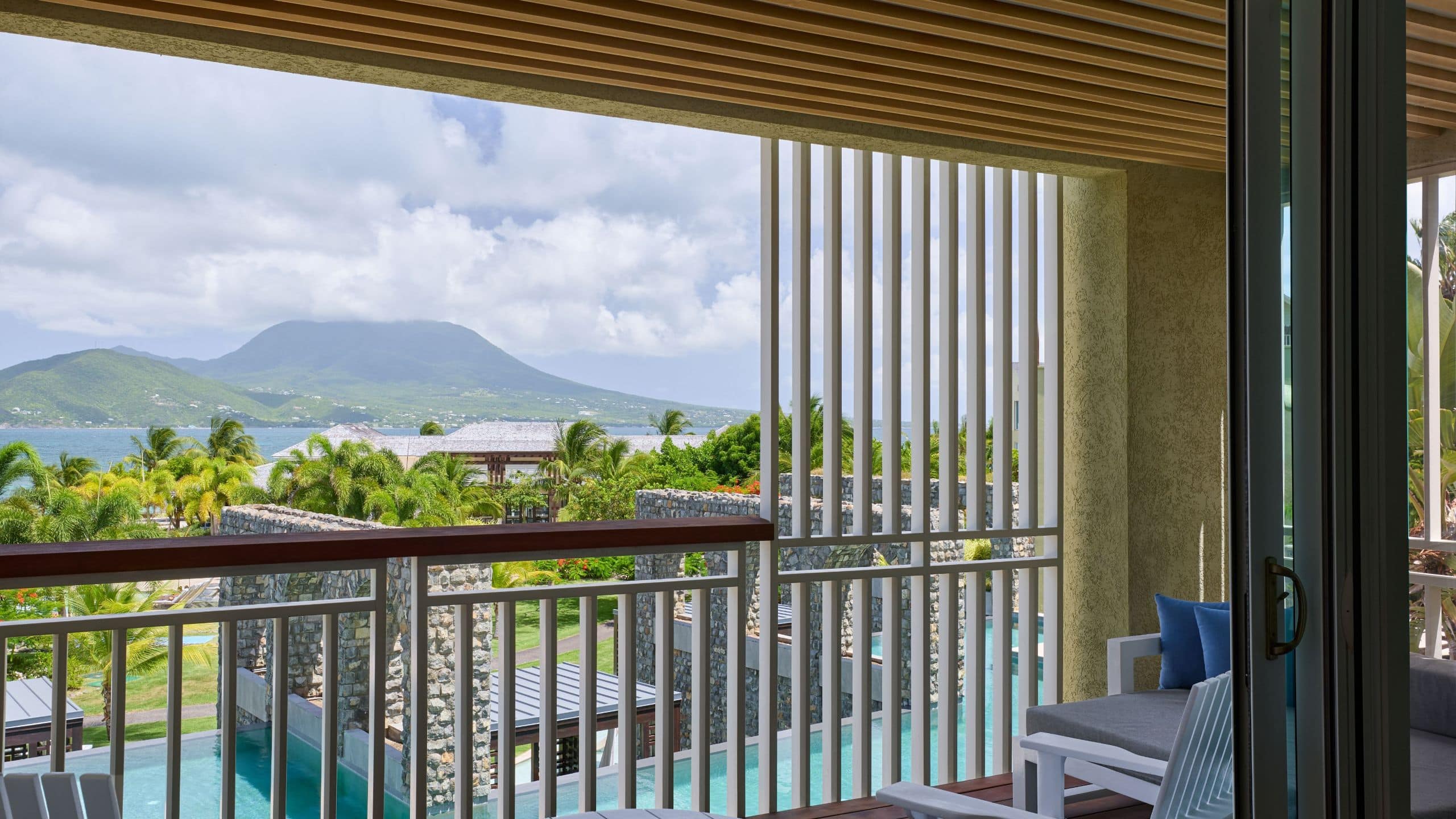 1 of 4 Park Hyatt St. Kitts Christophe Harbour One King Pool View Room Balcony