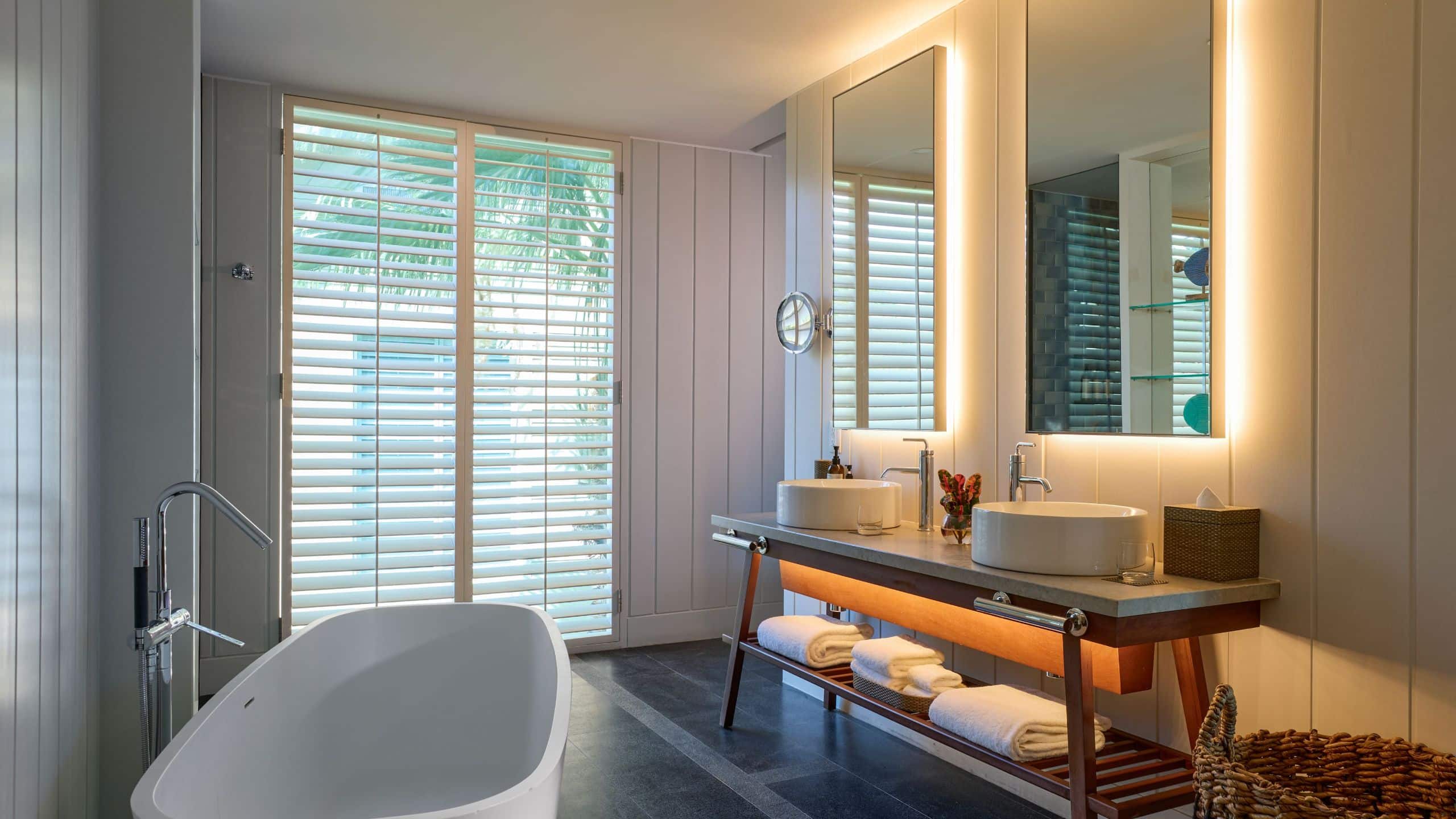 3 of 4 Park Hyatt St. Kitts Christophe Harbour Suite Plunge Pool Bathroom