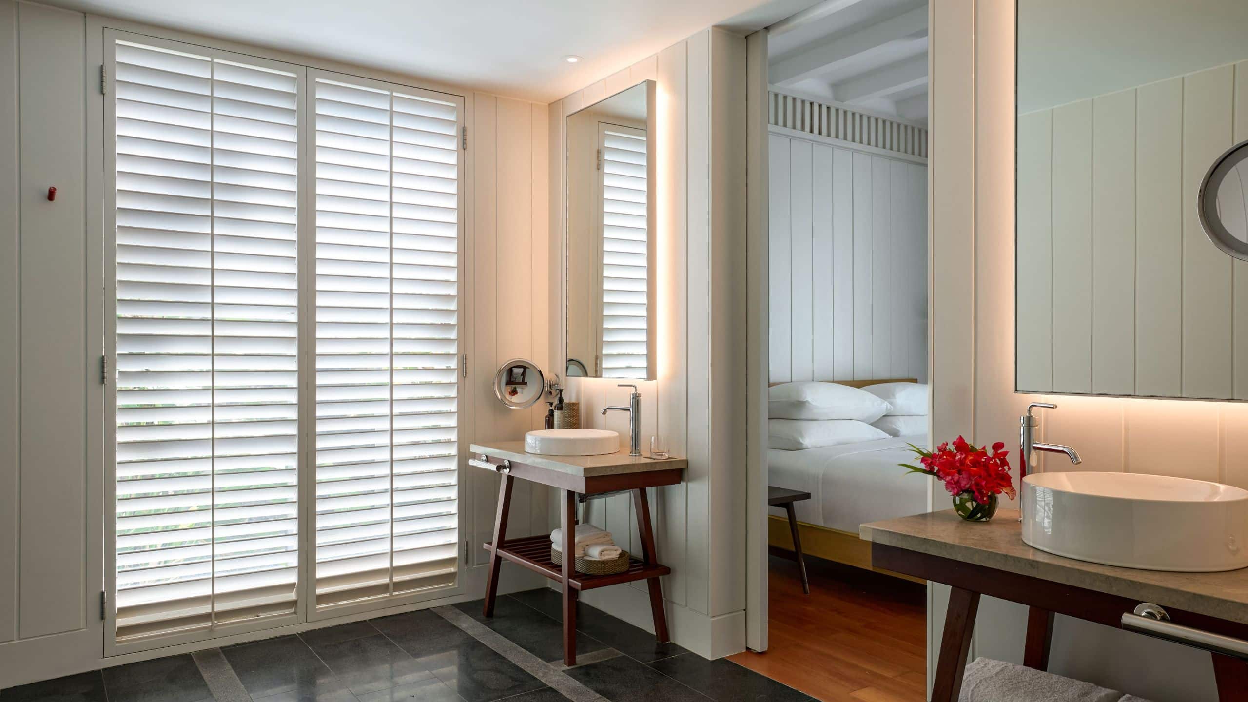 1 of 3 Park Hyatt St. Kitts Christophe Harbour Accessible Suite King Bathroom