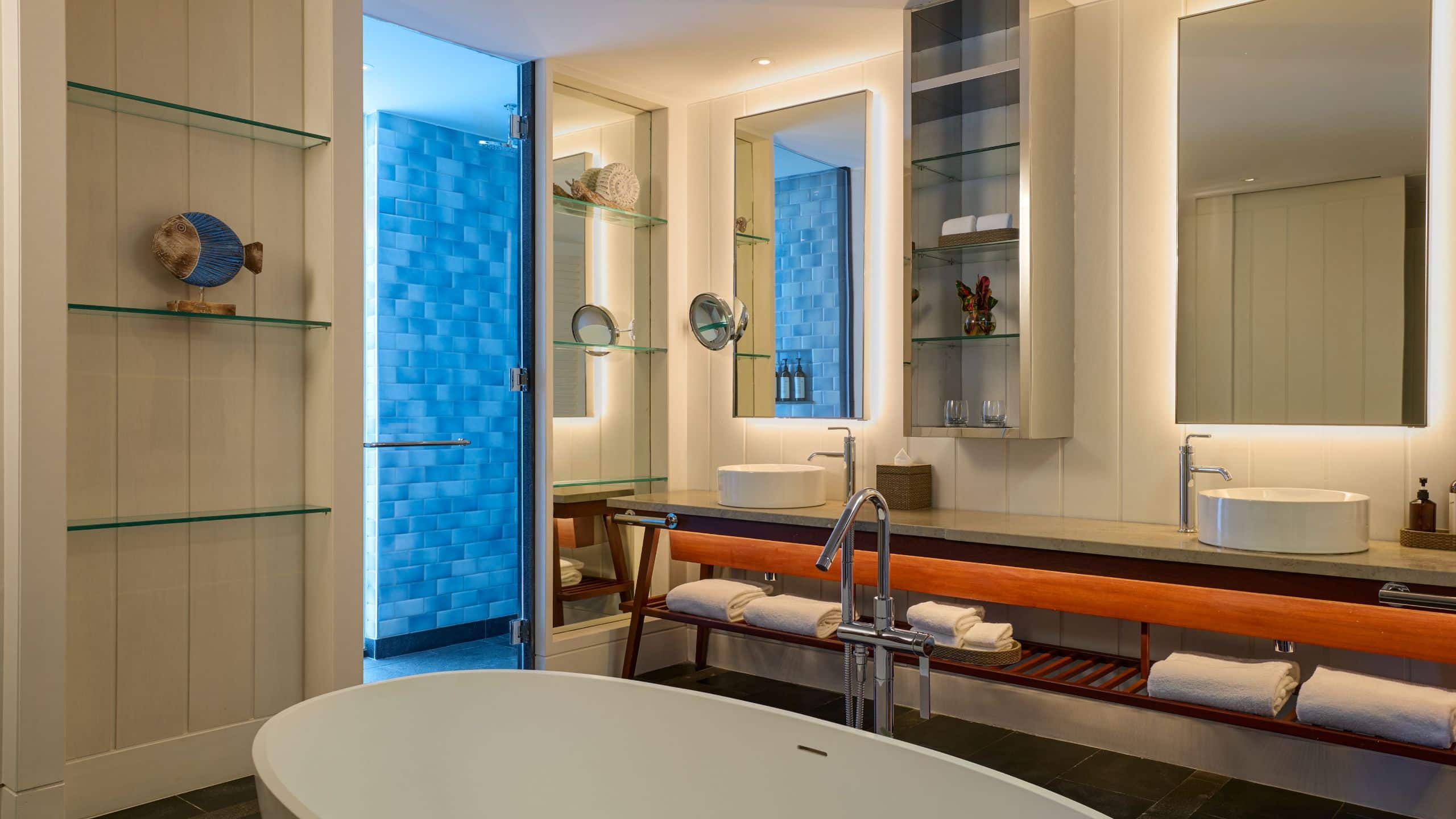 4 of 5 Park Hyatt St. Kitts Christophe Harbour Prxs Suite Plunge Deluxe Bathroom