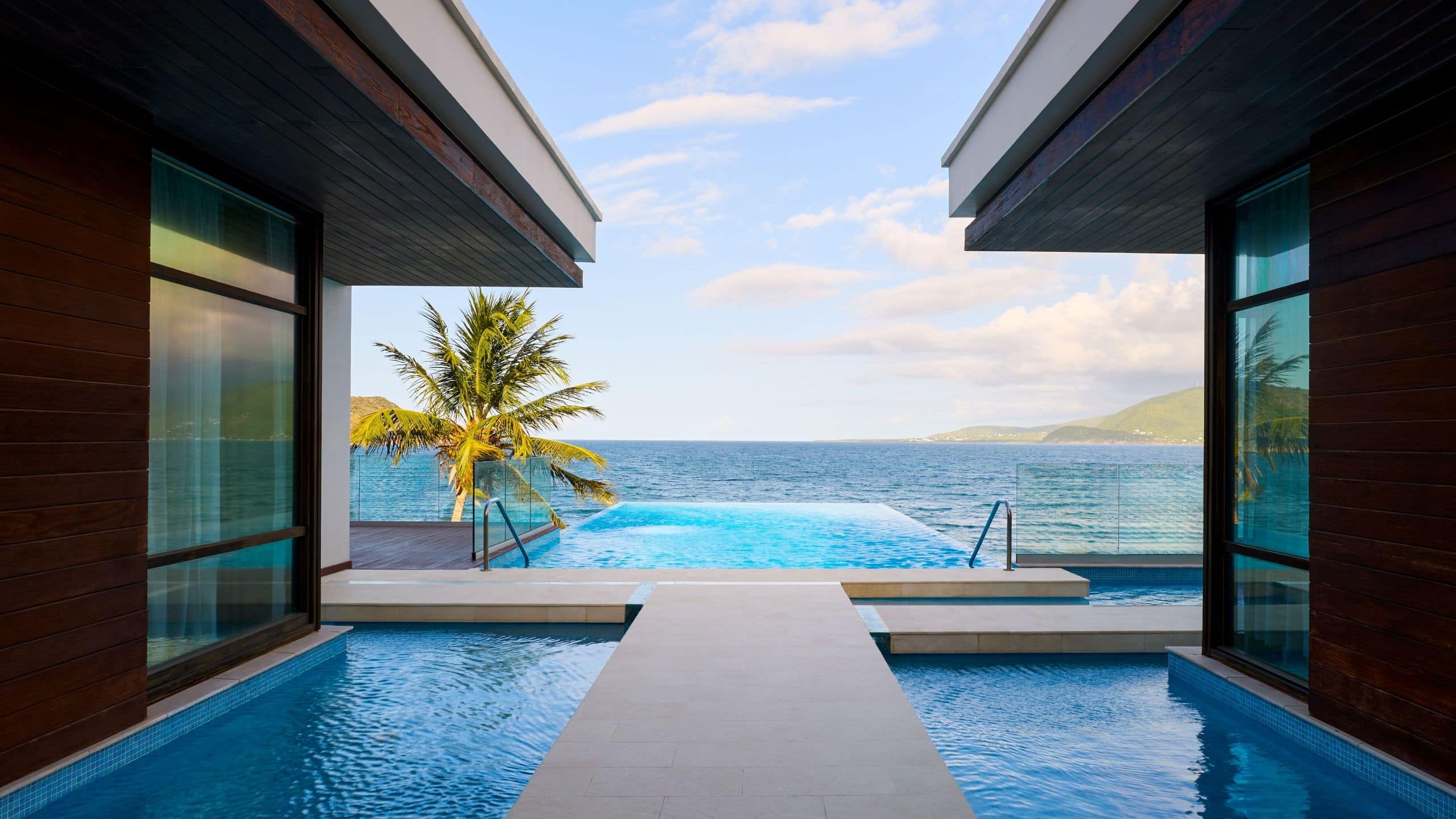 Park Hyatt St. Kitts Christophe Harbour Villa Presidential King Bed Room View Alt View