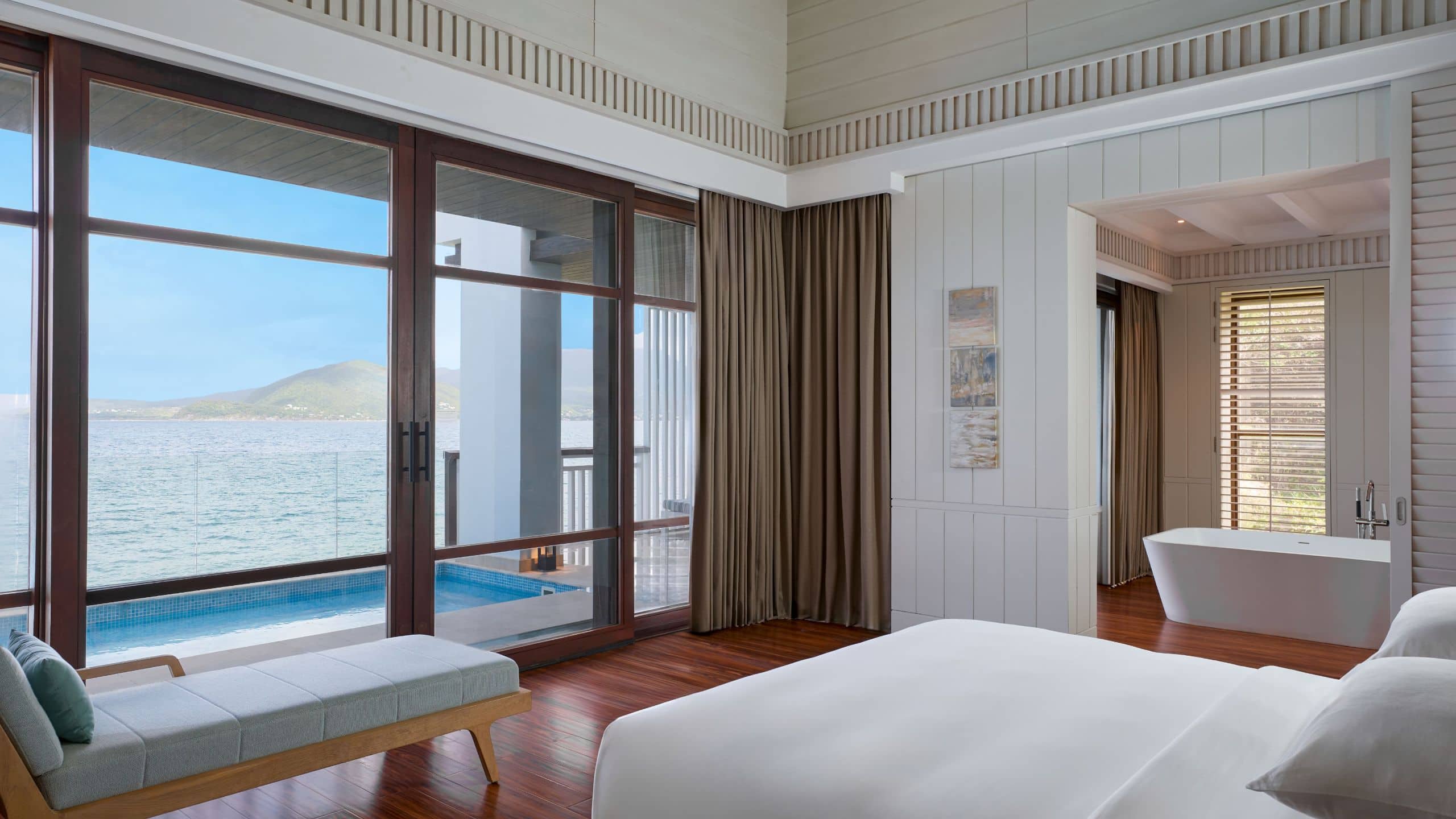 5 of 9 Park Hyatt St. Kitts Christophe Harbour Villa Presidential Primary Bed Room