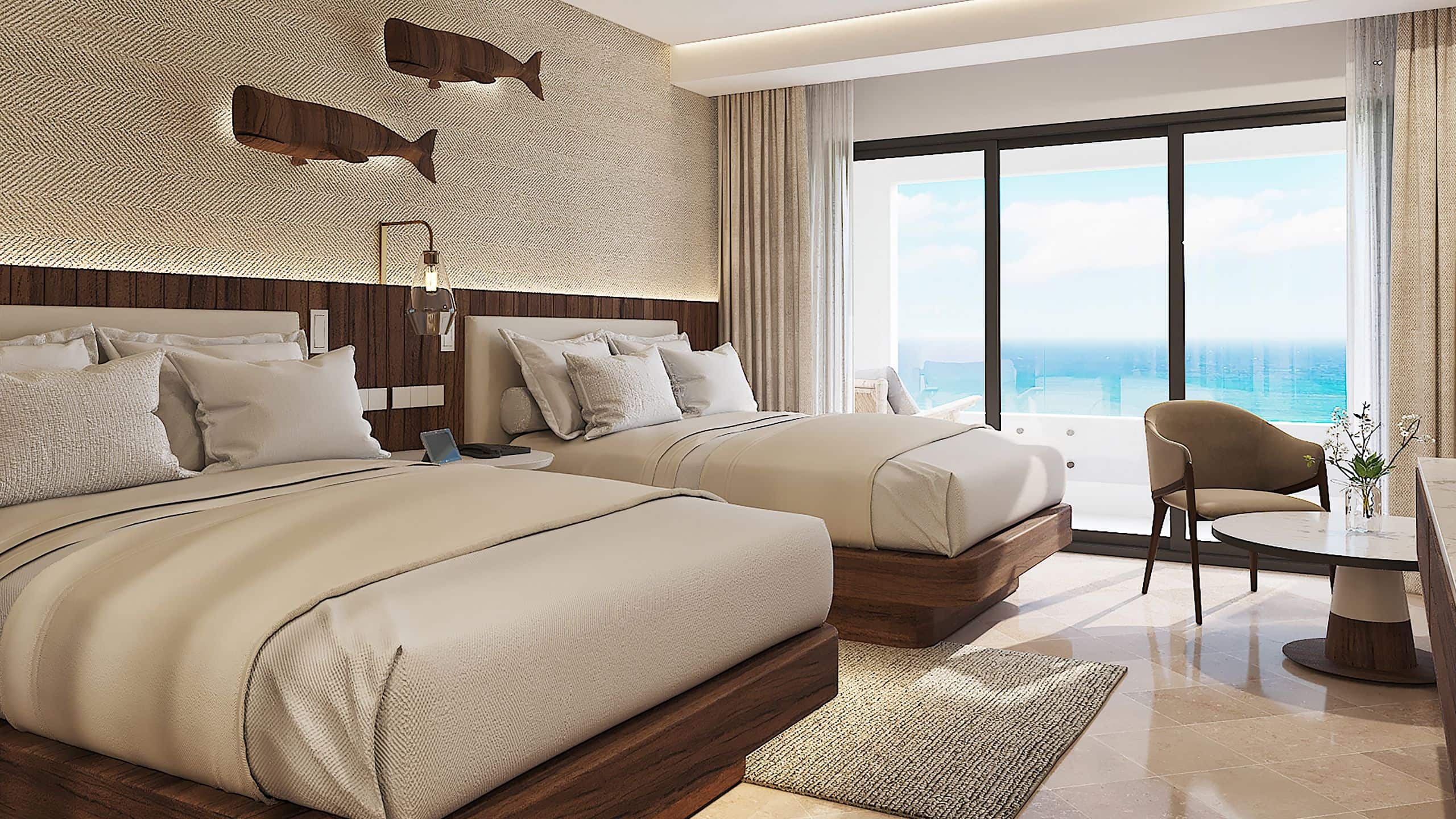 第 2，共 4 Secrets Mirabel Cancun Resort & Spa Deluxe Tropical View Double Beds