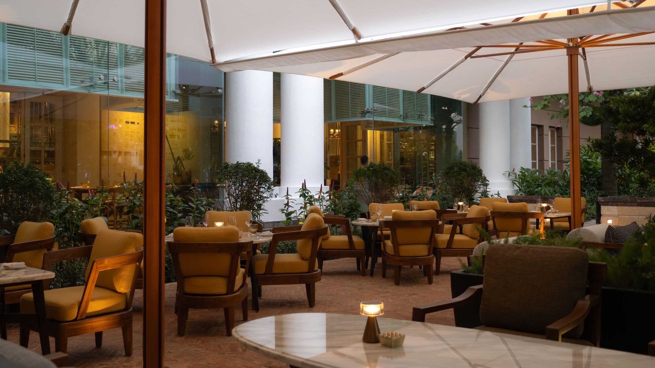 Park Hyatt Saigon Terrace Landscape Night