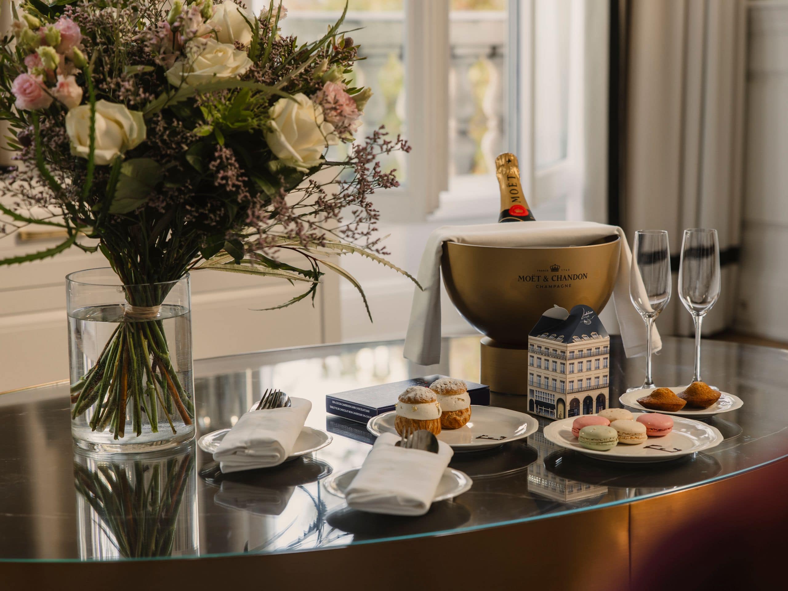 Hôtel du Louvre Parisian Suite Pissarro Welcome Amenities