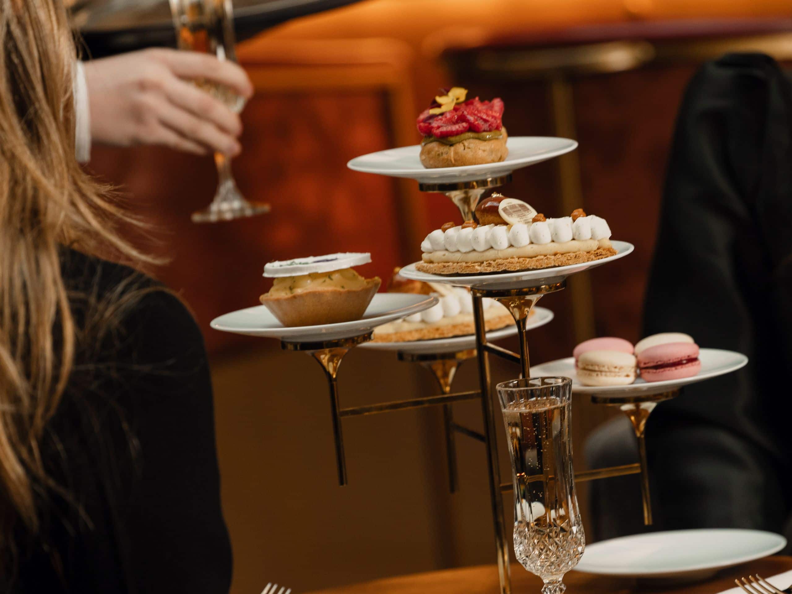 Hôtel du Louvre Parisian Officine Du Louvre Teatime With Desserts