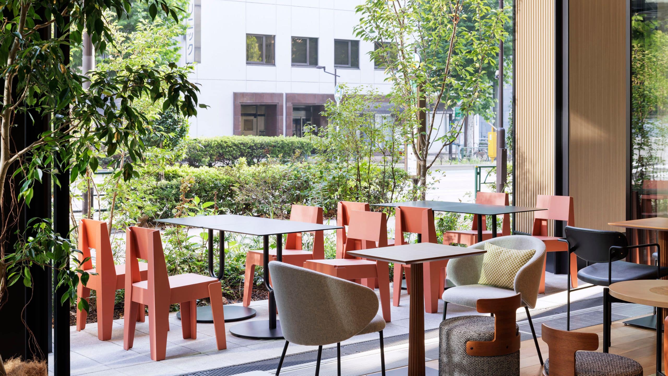 Caption by Hyatt Kabutocho Tokyo Talk Shop Window Open