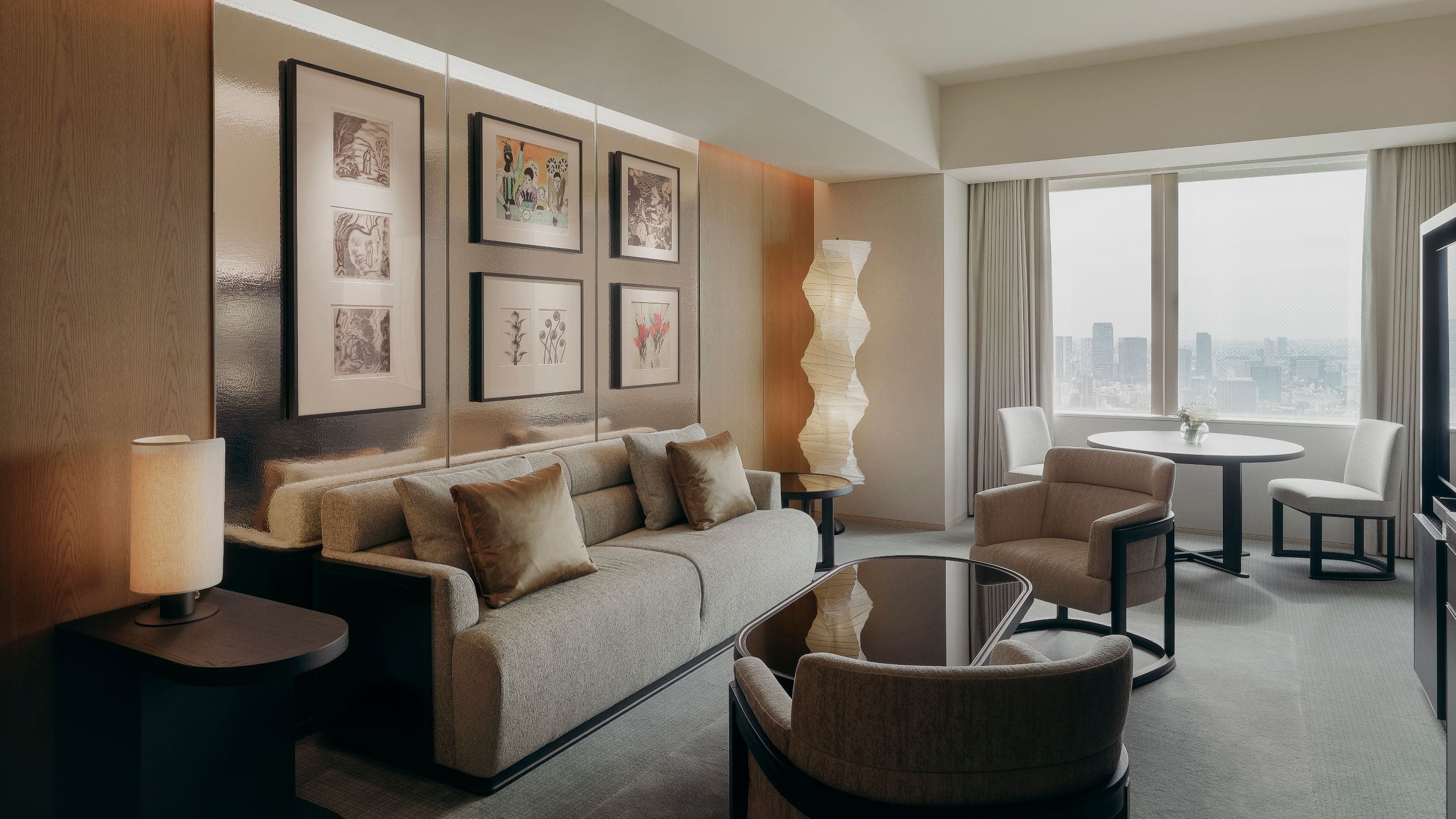 Park Hyatt Tokyo Park Suite Living Room