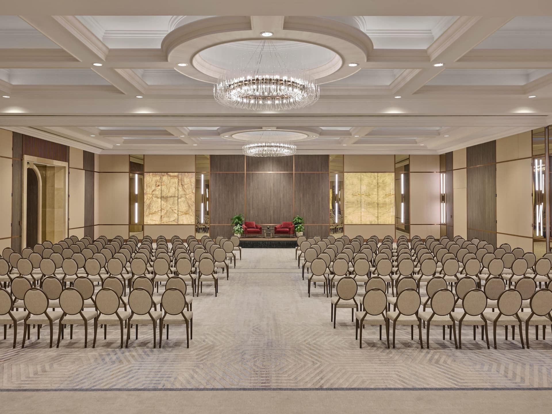 Hyatt Regency Belgrade Crystal Two Thirds Back Theatre