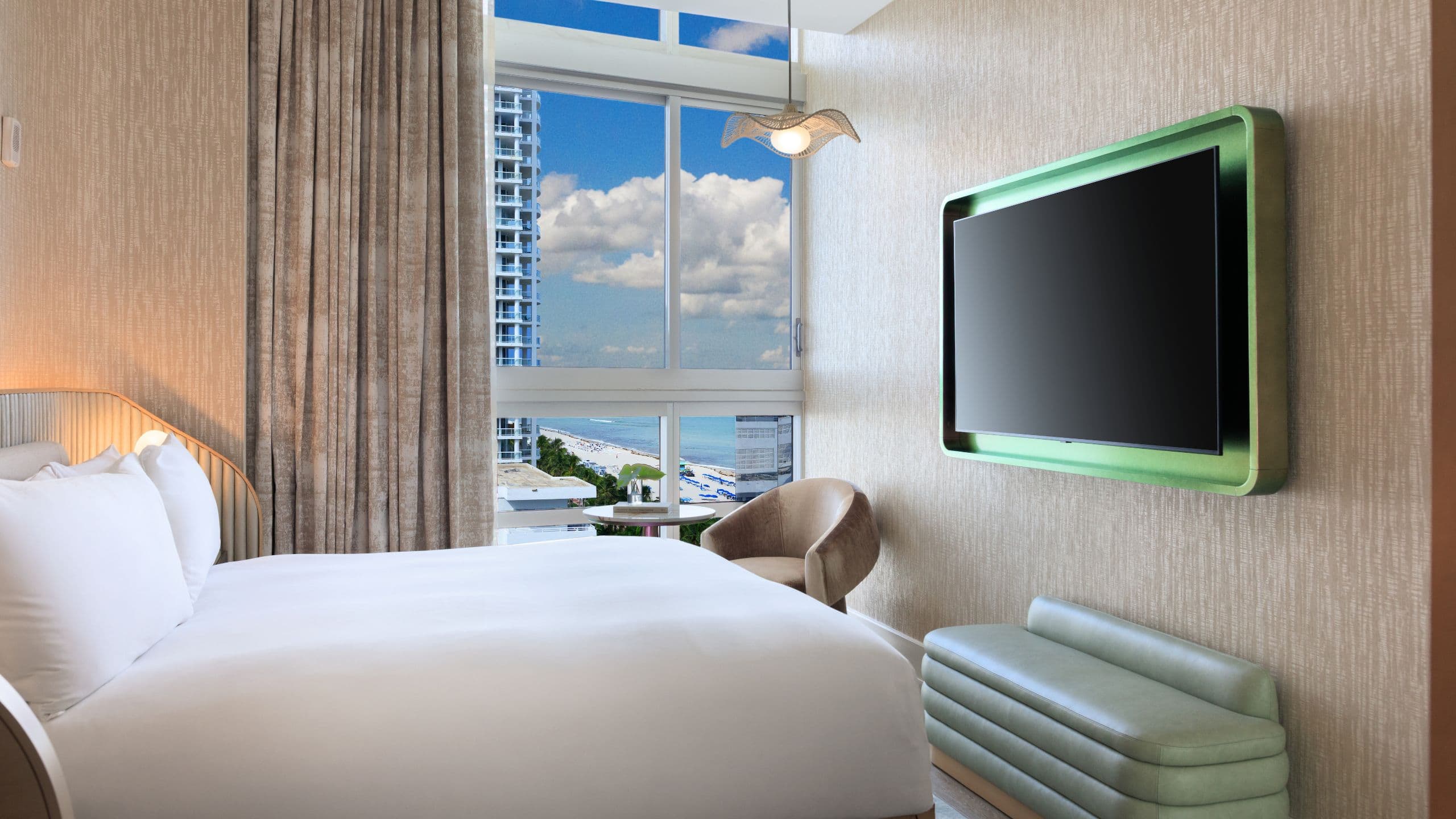 Andaz Miami Beach Ocean Vista Balcony Suite King Second Bedroom