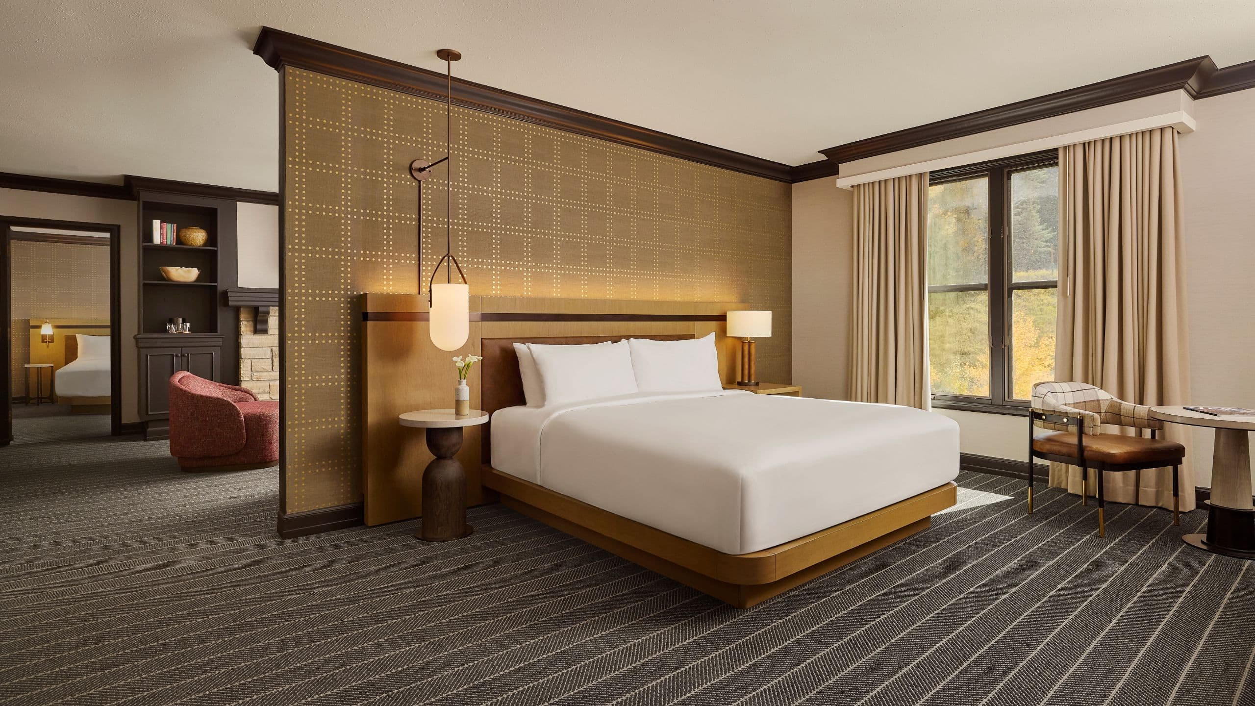 Park Hyatt Beaver Creek Resort and Spa James Chadwick Suite Bedroom