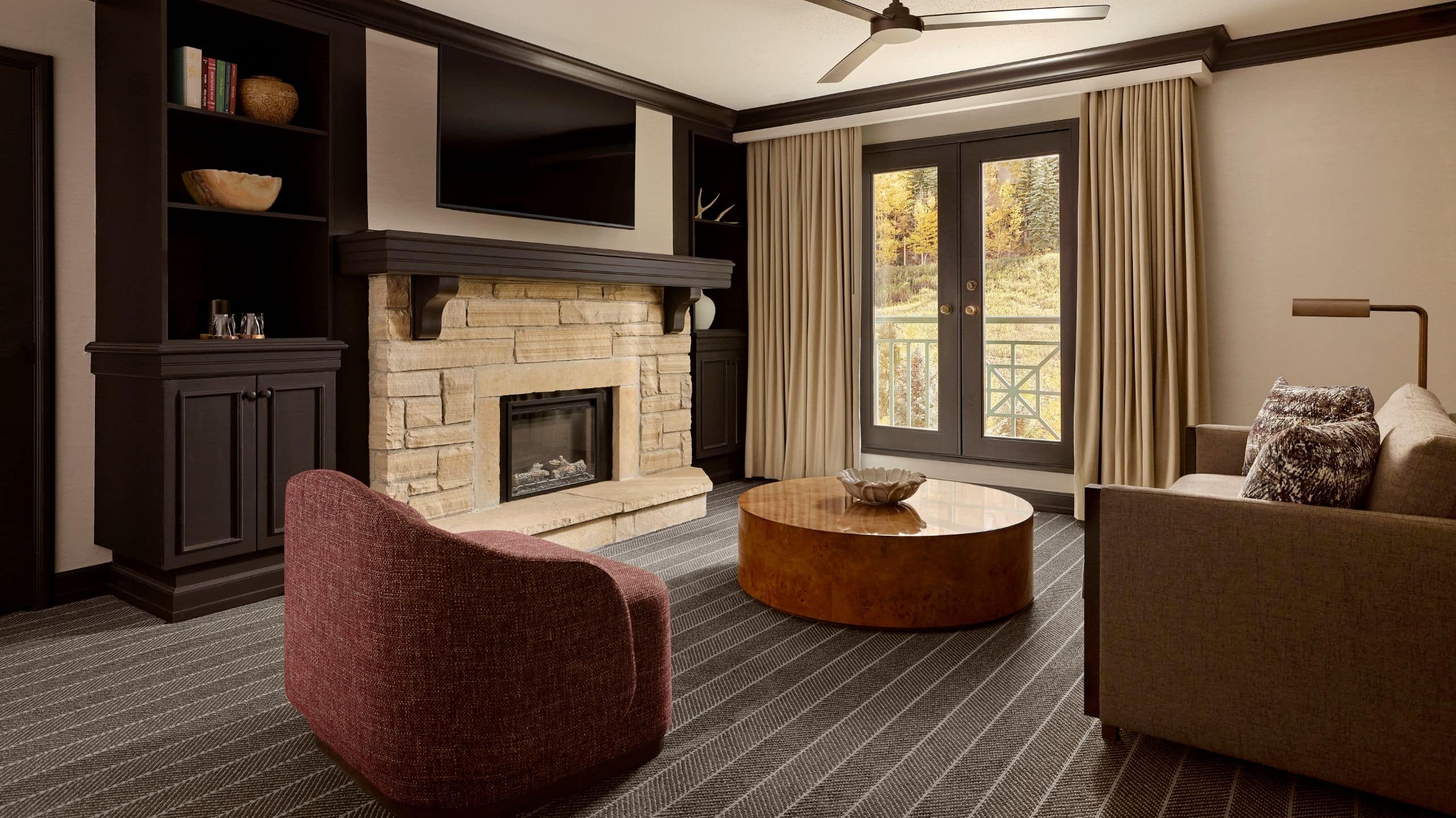 Park Hyatt Beaver Creek Resort and Spa James Chadwick Suite Living Room