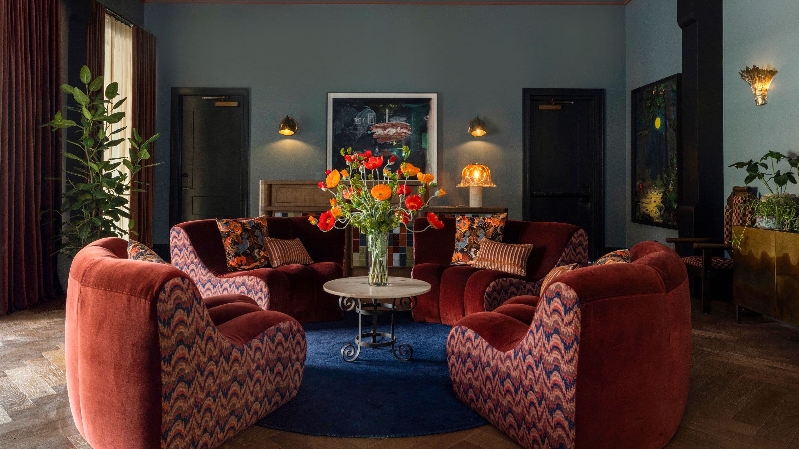 Hotel Daphne Lobby Front Desk Tight