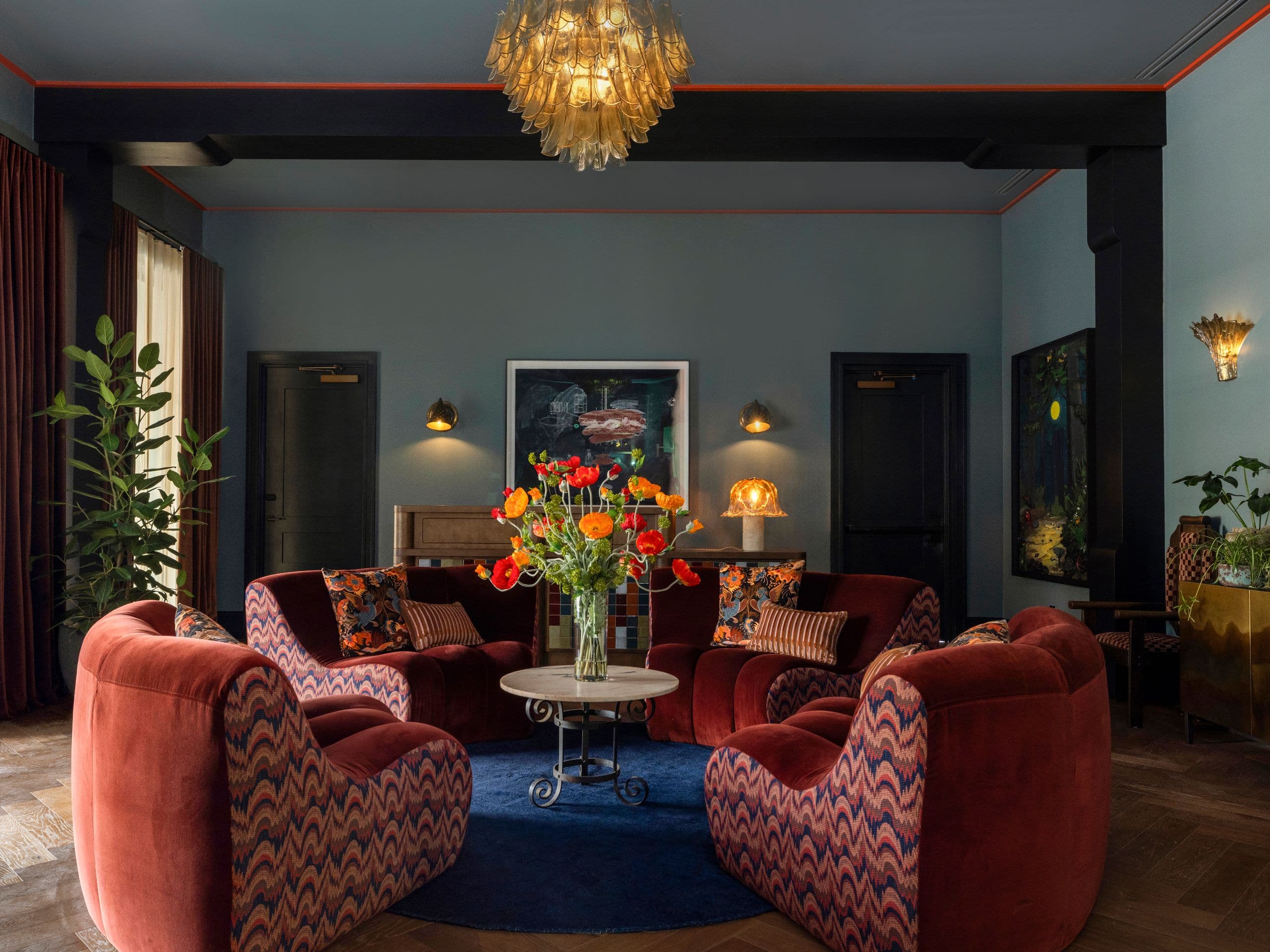 Hotel Daphne Lobby Front Desk Tight