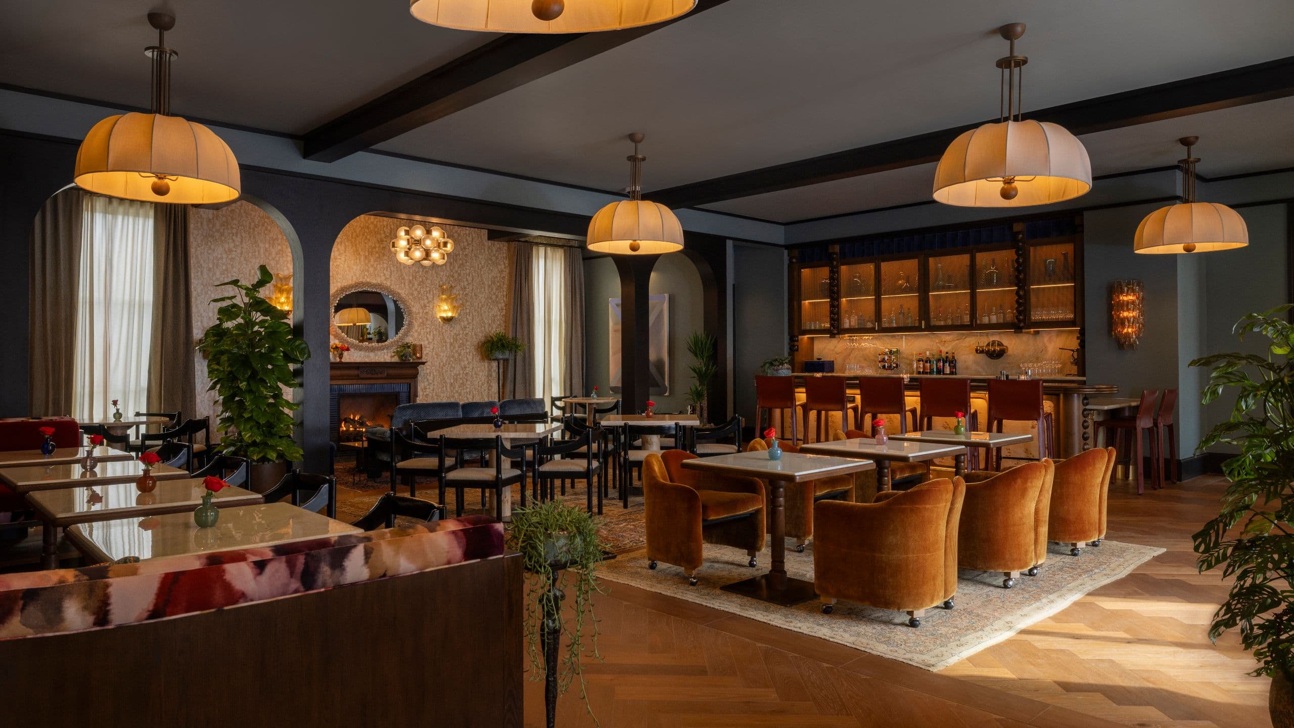 Hotel Daphne Hypsi Dining Room Wide