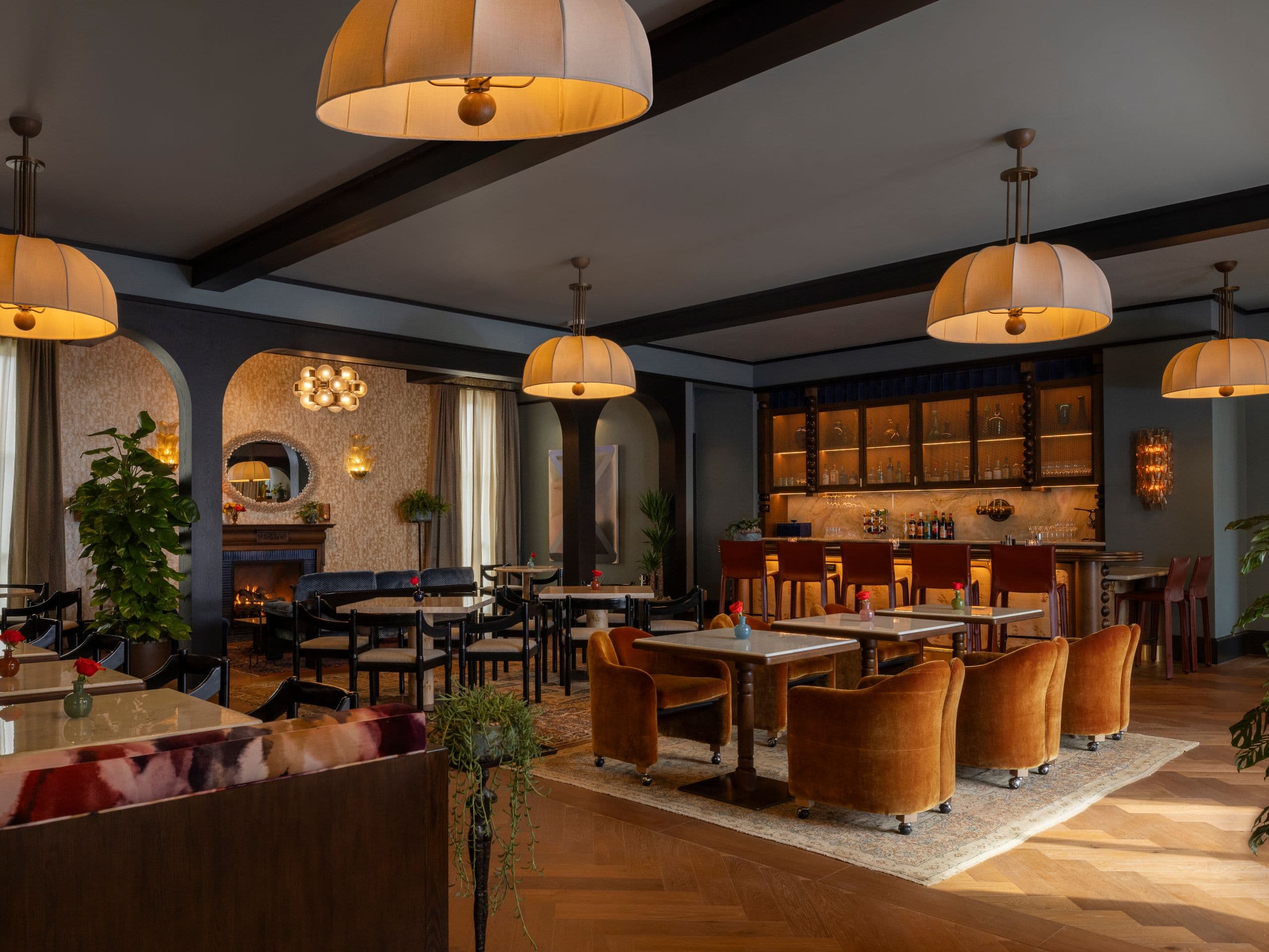 Hotel Daphne Hypsi Dining Room Wide