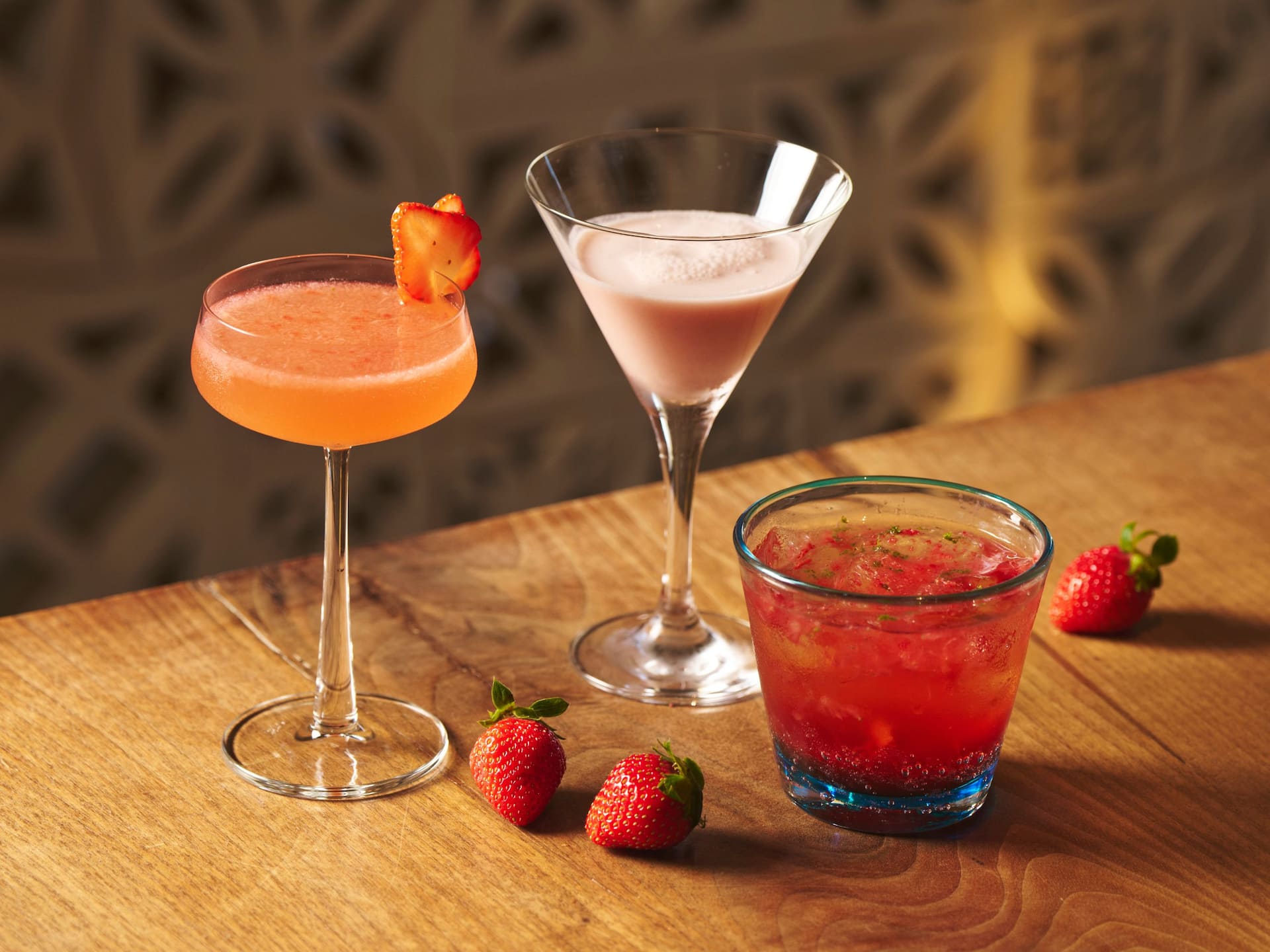 Hyatt Regency Seragaki Island, Okinawa Shirakachi Bar Strawberry Winter Cockatil