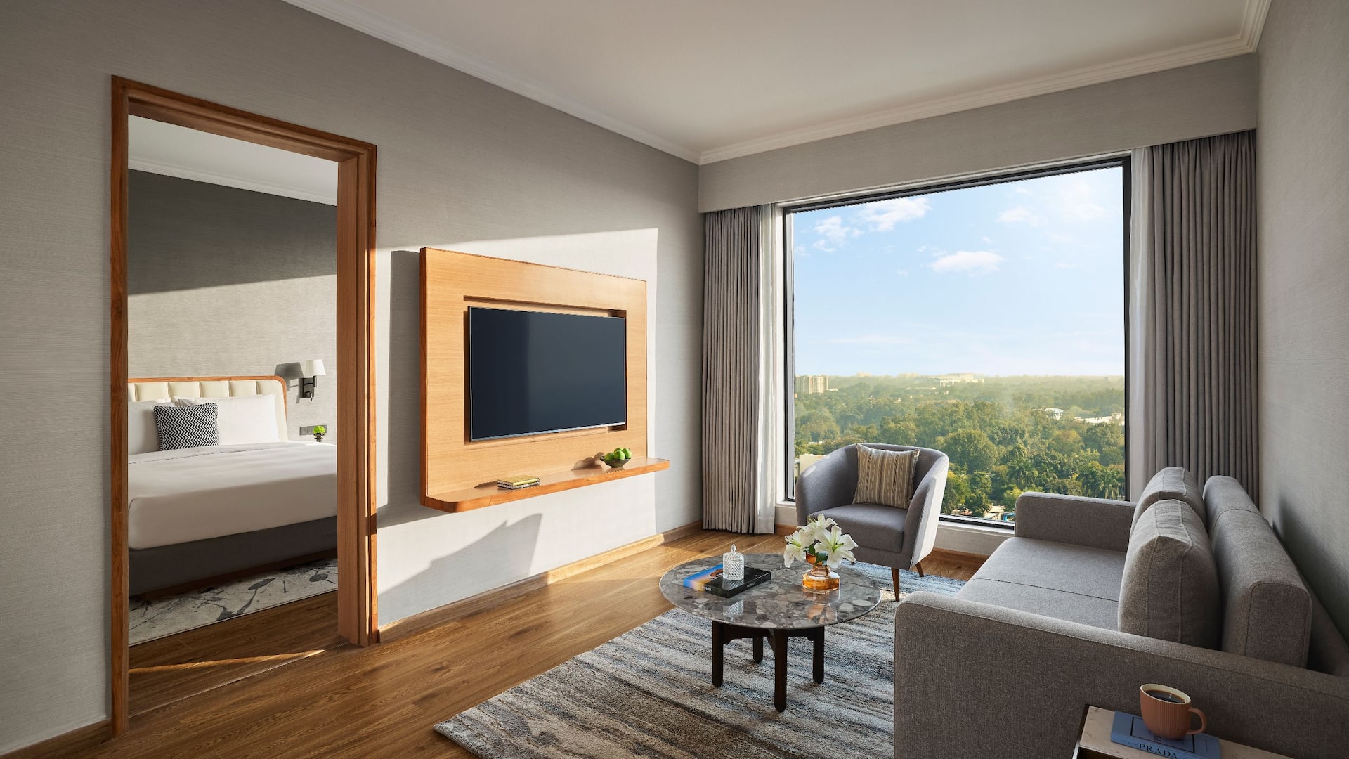 Hyatt Place Bhopal Suite Room Living Room