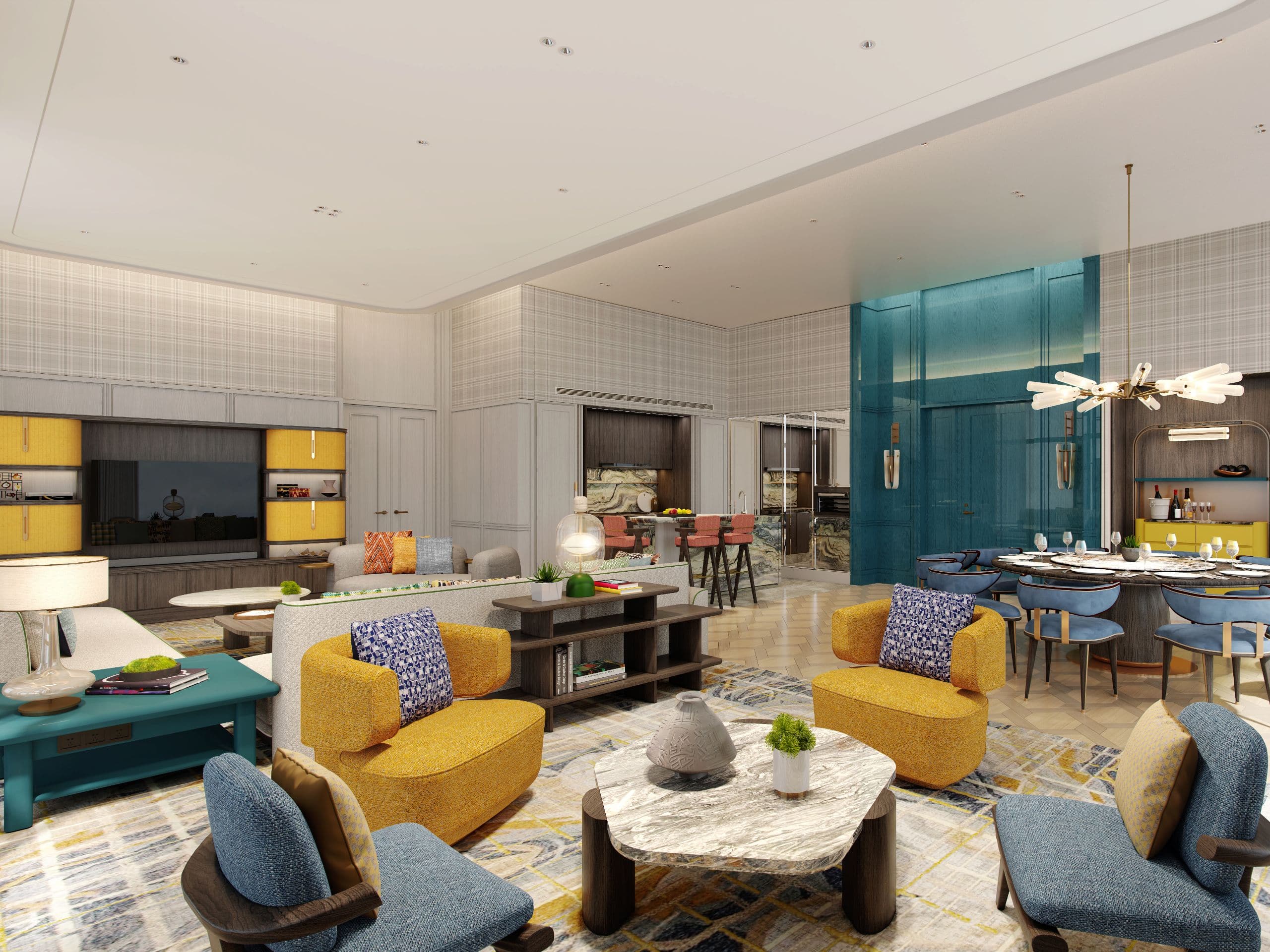 Andaz Shanghai ITC Living Room